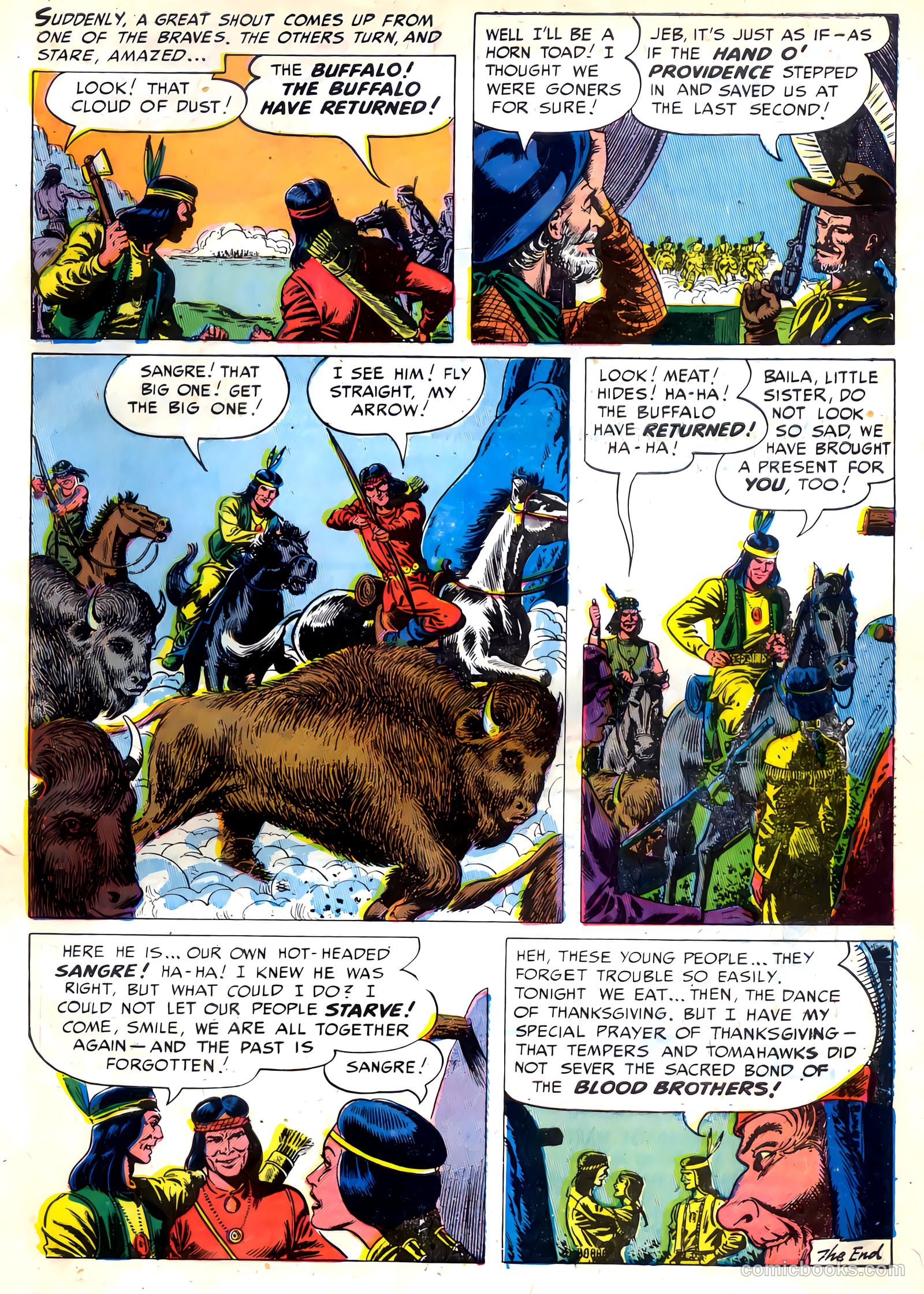 The Hawk #5 (1954) — page 33 of 36