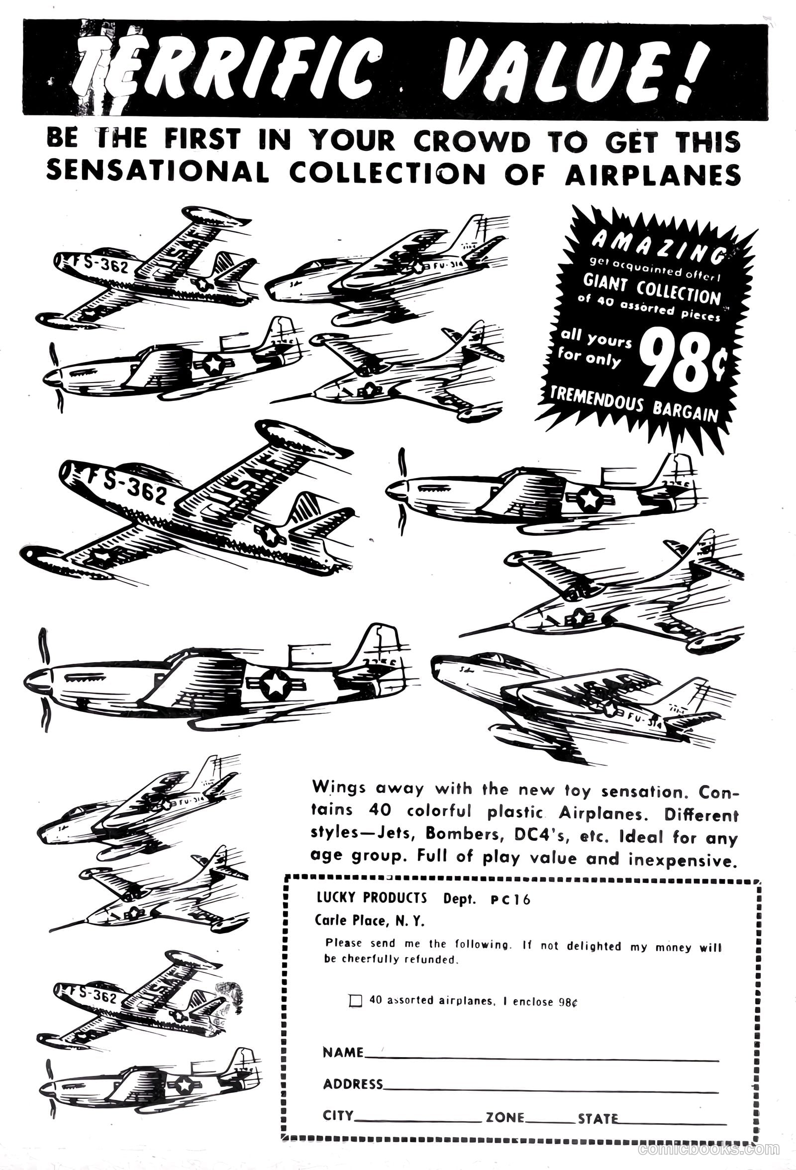 The Hawk #5 (1954) — page 35 of 36