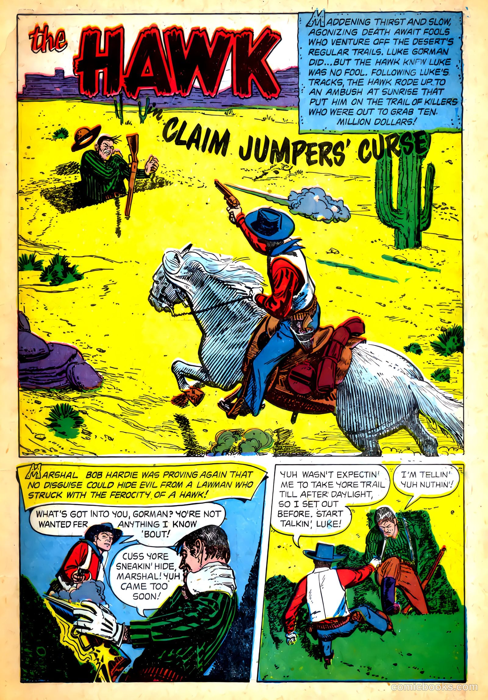 The Hawk #6 (1954) — page 4 of 37