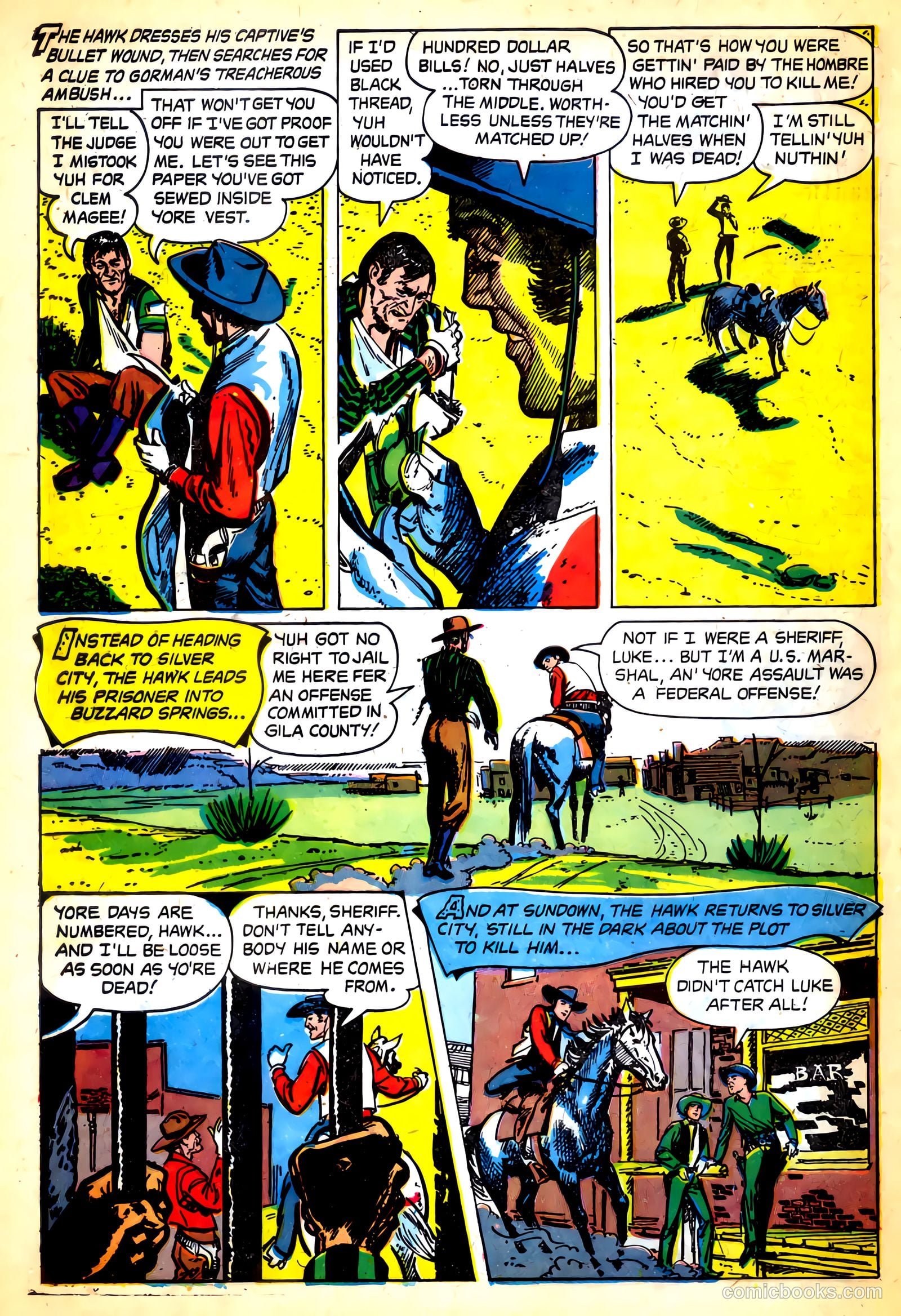 The Hawk #6 (1954) — page 5 of 37