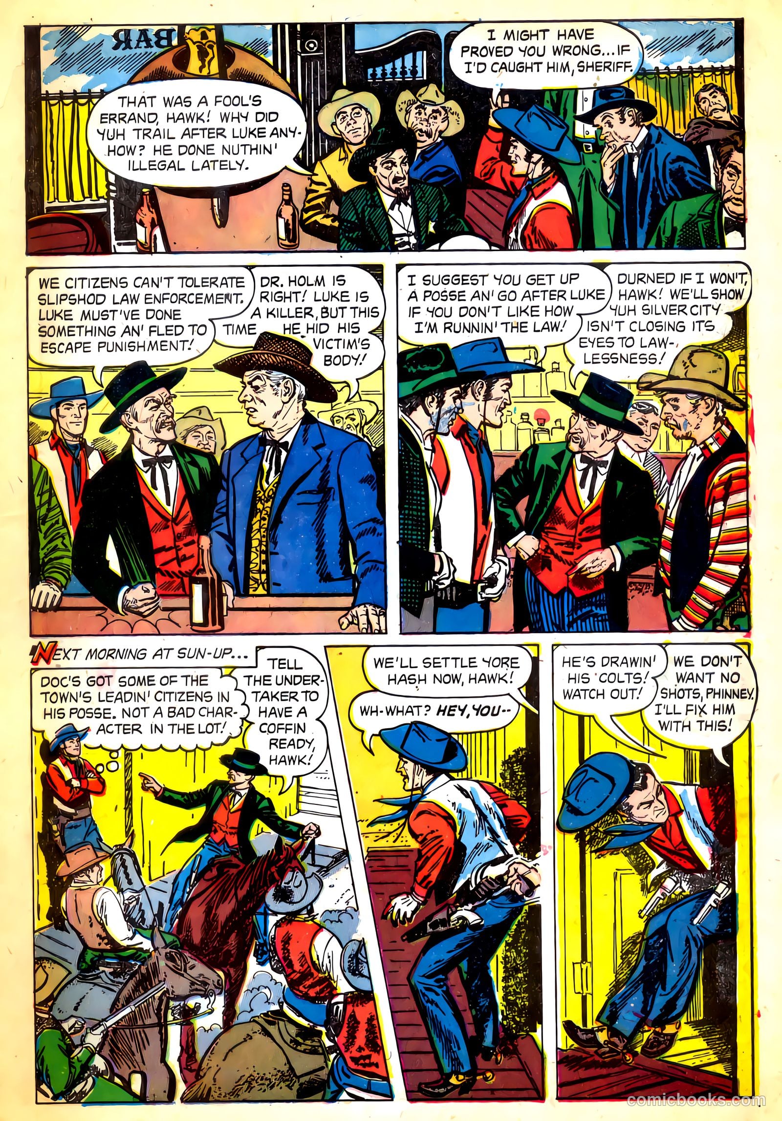The Hawk #6 (1954) — page 6 of 37
