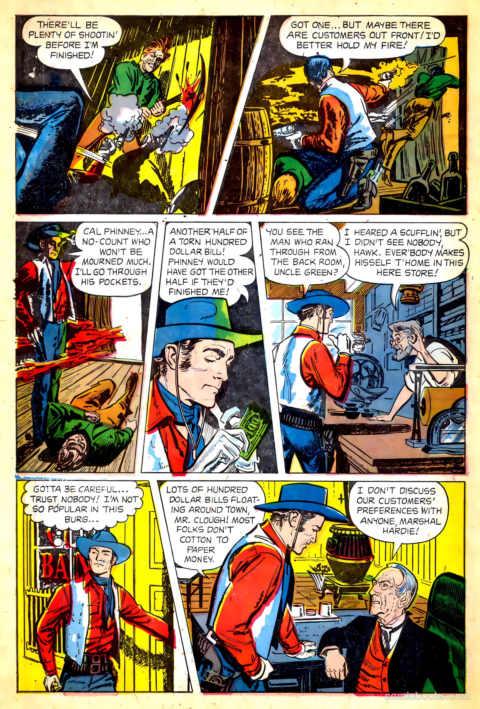 The Hawk #6 (1954) — page 7 of 37