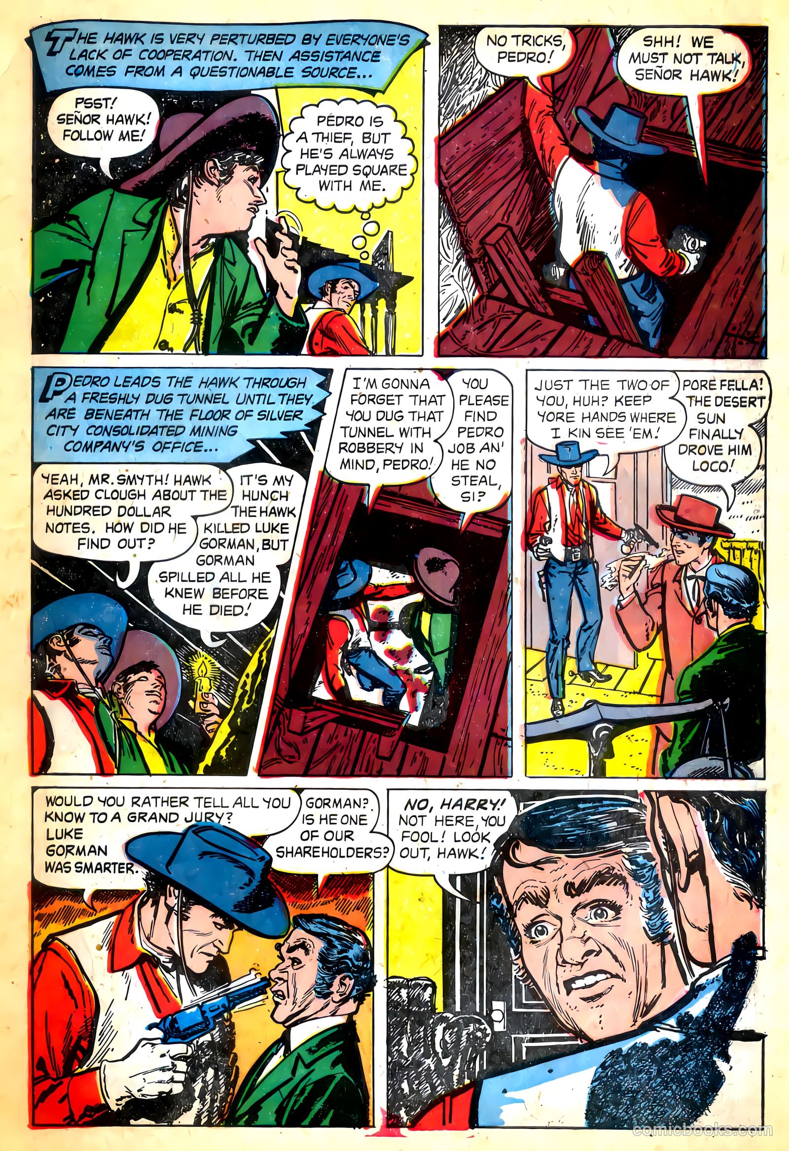 The Hawk #6 (1954) — page 8 of 37