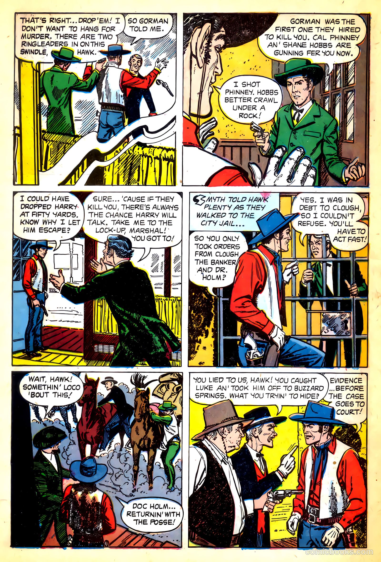 The Hawk #6 (1954) — page 9 of 37