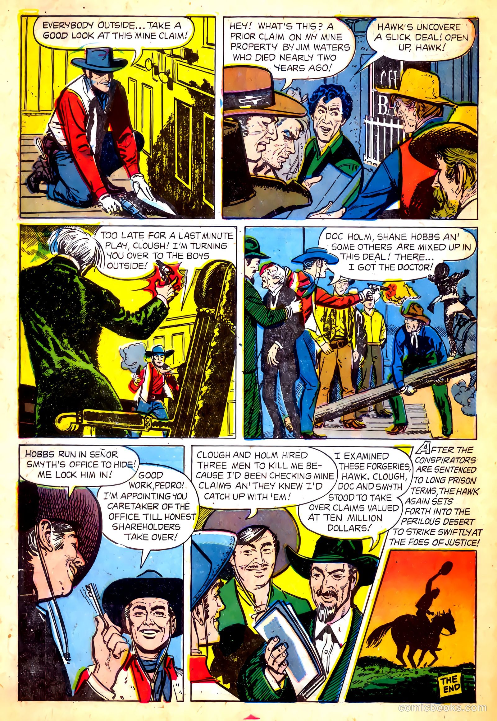 The Hawk #6 (1954) — page 11 of 37