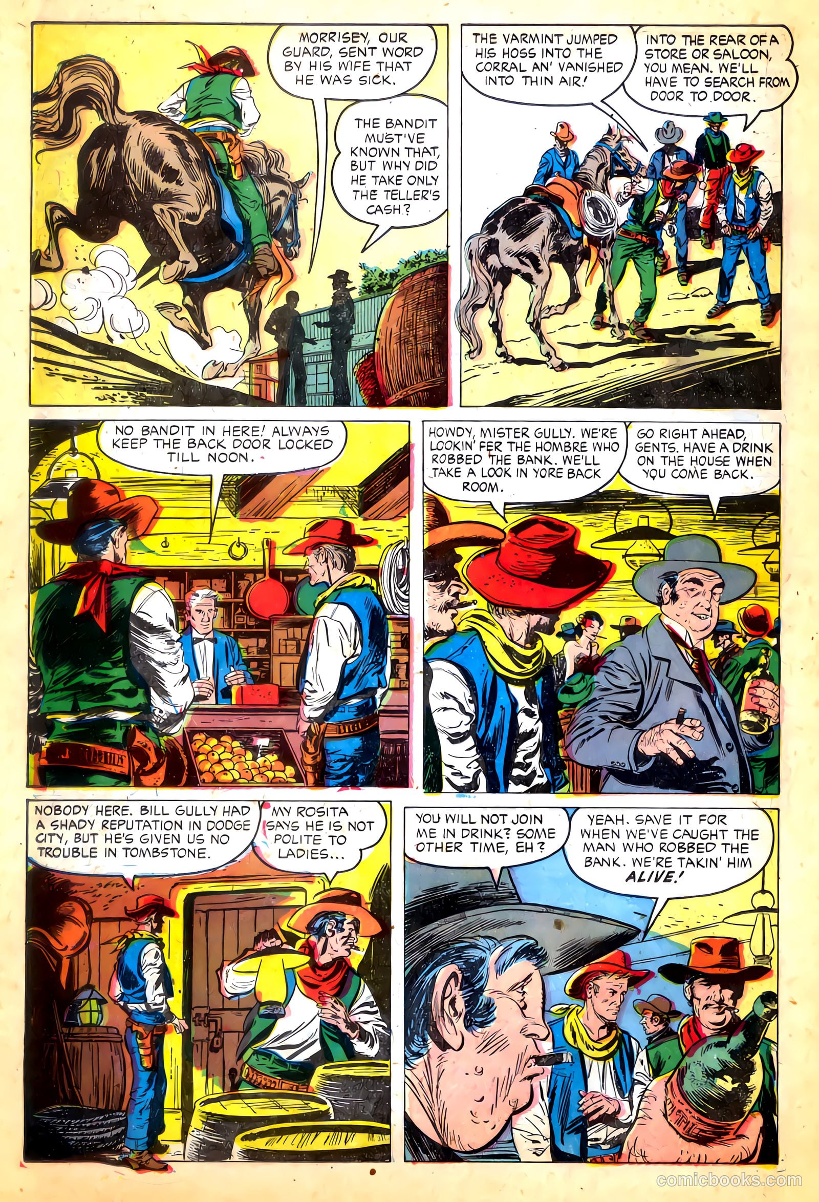 The Hawk #6 (1954) — page 15 of 37