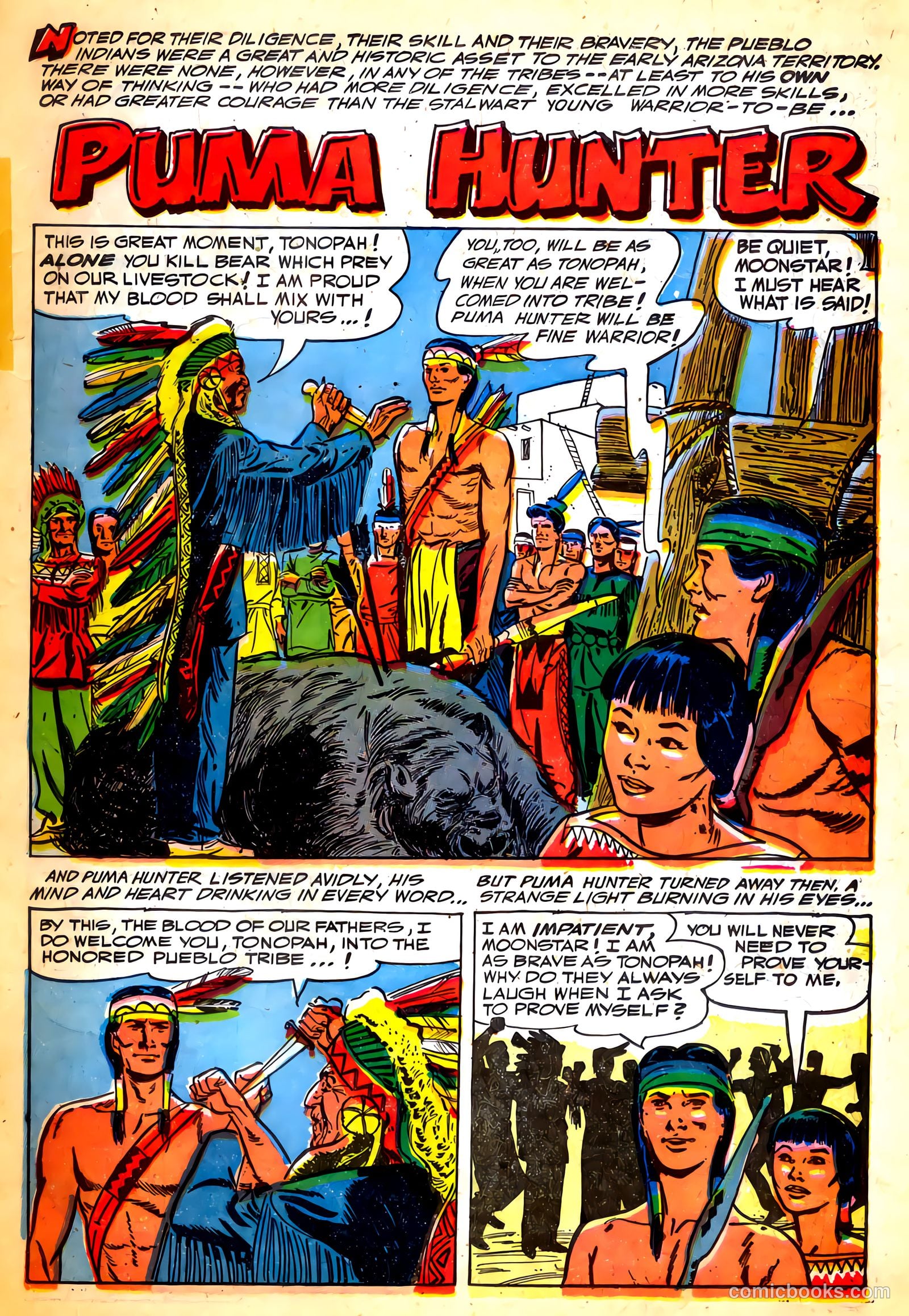 The Hawk #6 (1954) — page 20 of 37