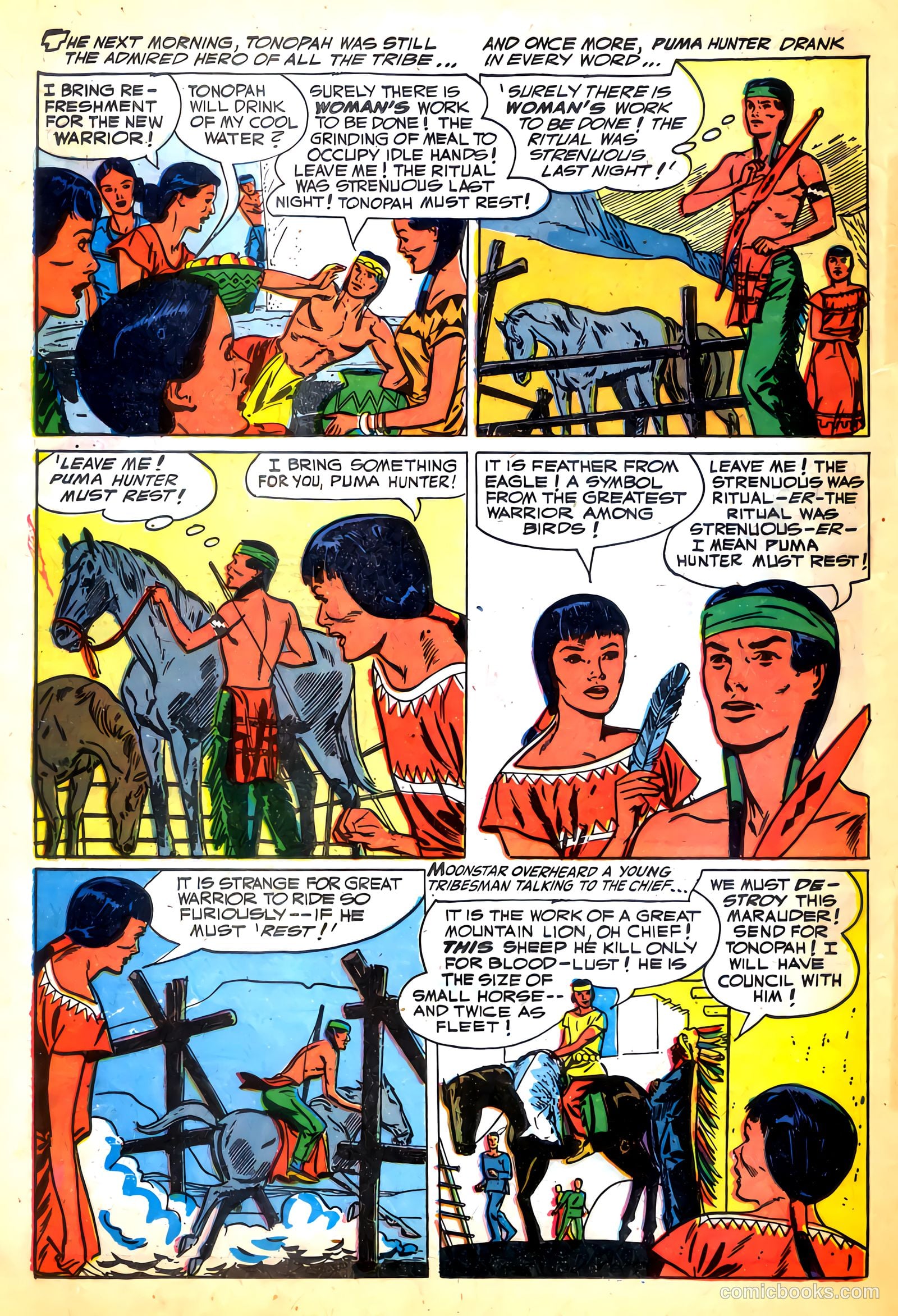 The Hawk #6 (1954) — page 21 of 37