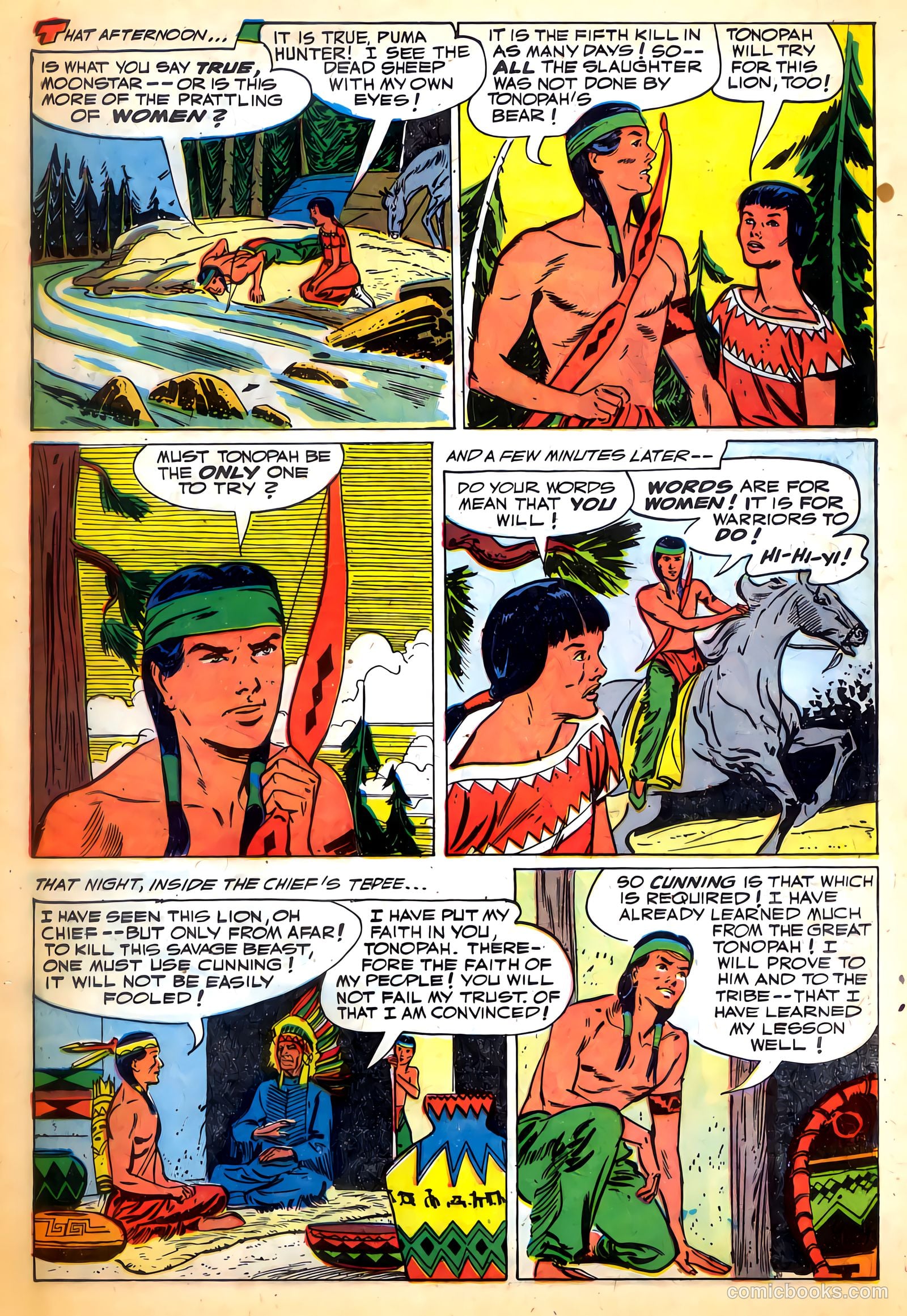 The Hawk #6 (1954) — page 22 of 37
