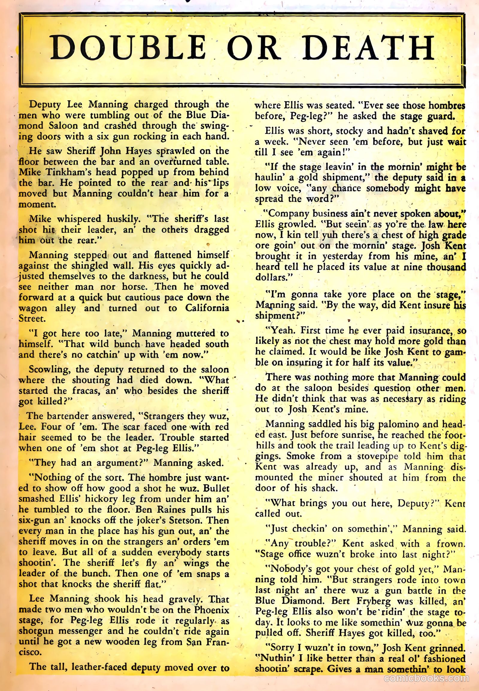 The Hawk #6 (1954) — page 26 of 37