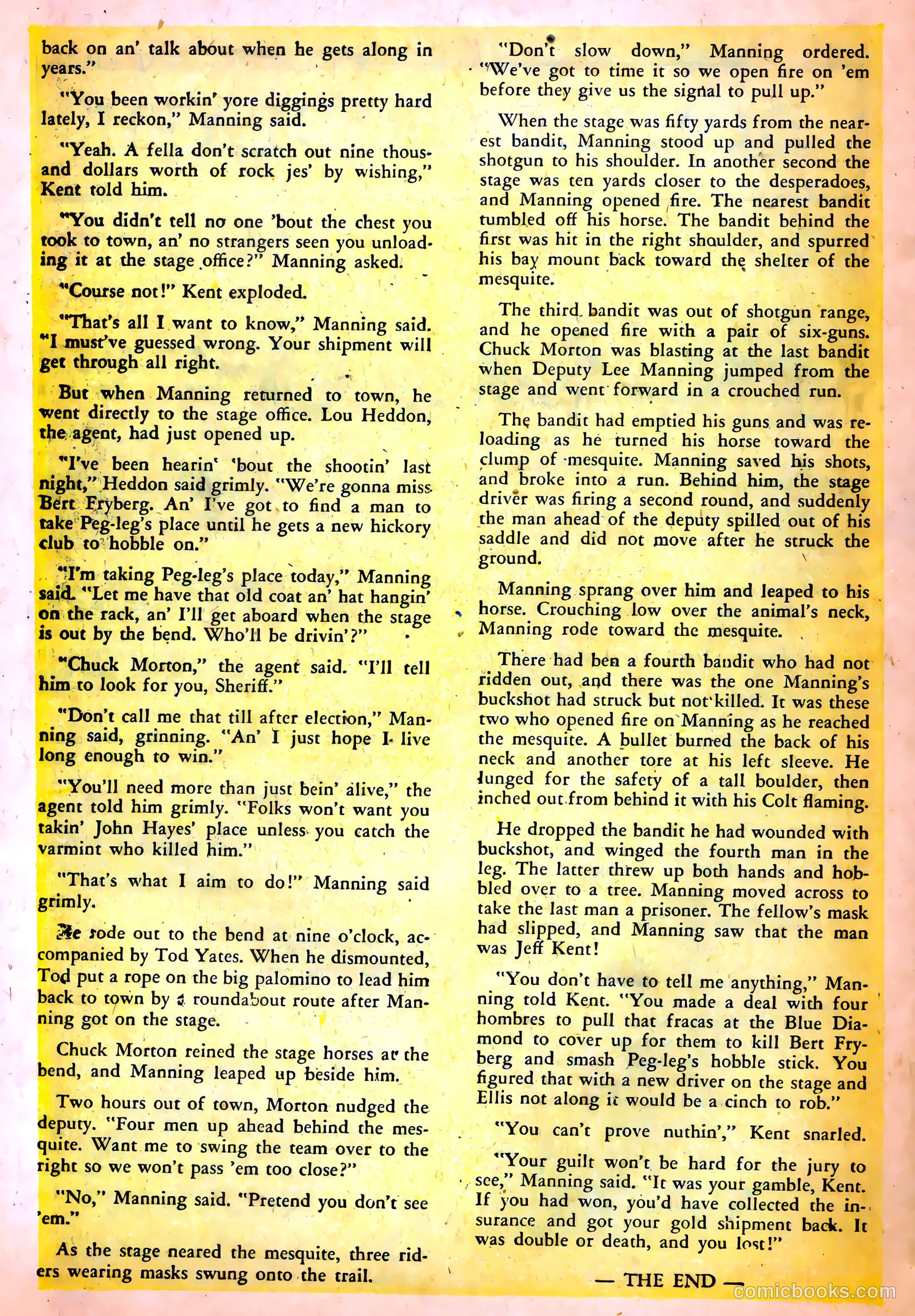 The Hawk #6 (1954) — page 27 of 37