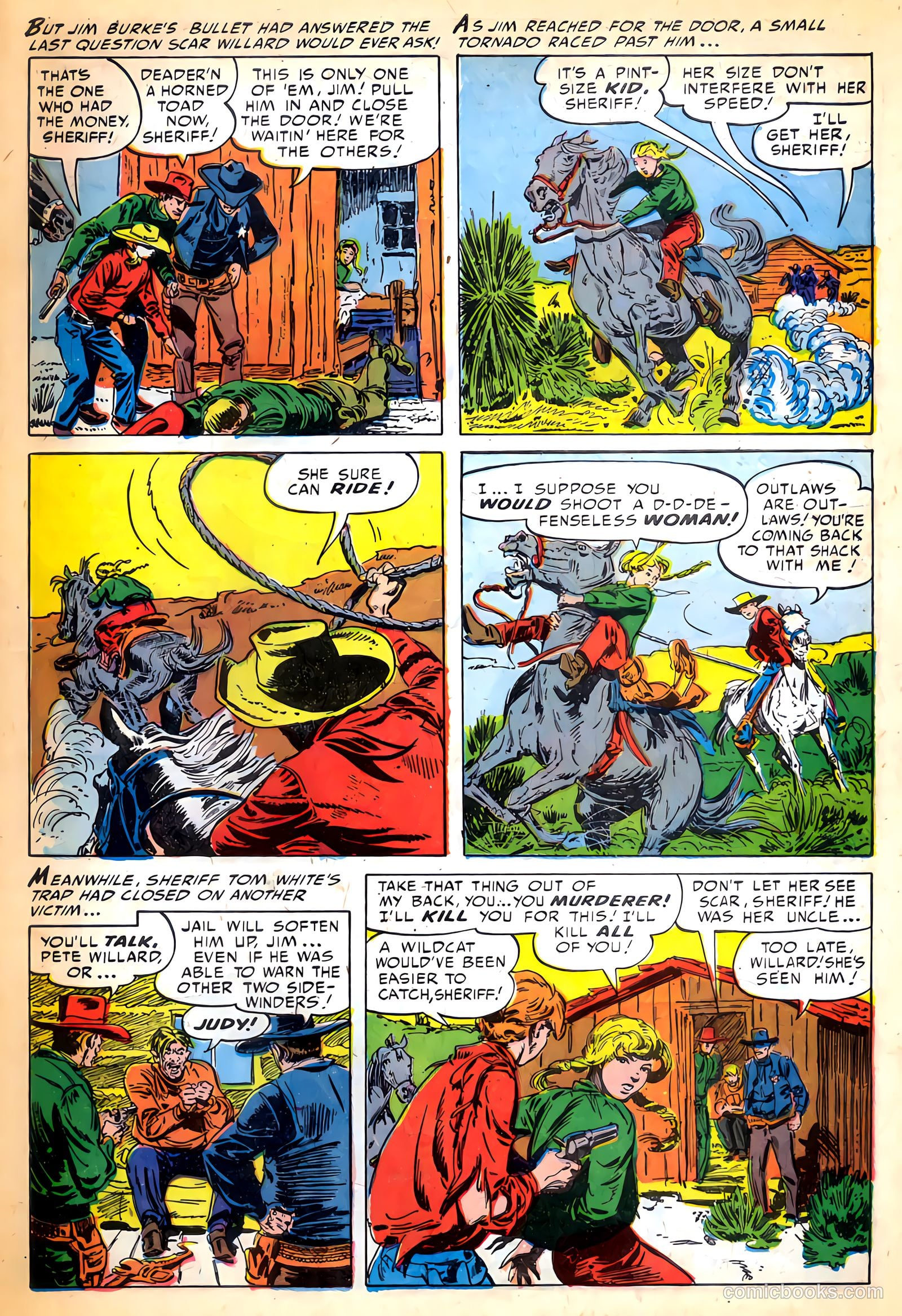 The Hawk #6 (1954) — page 30 of 37