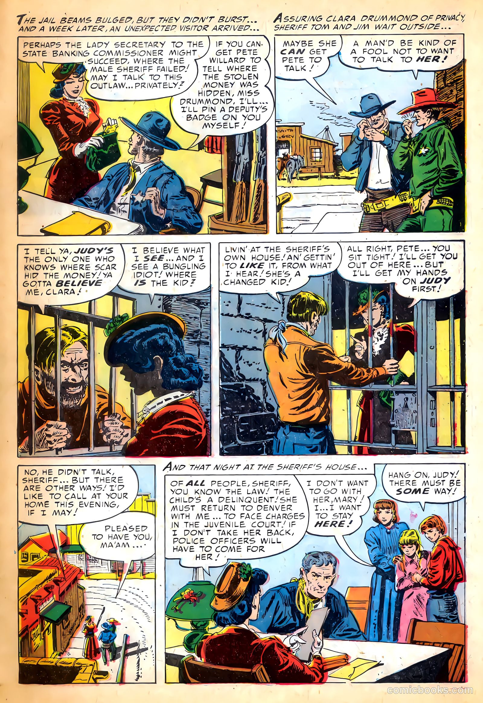 The Hawk #6 (1954) — page 32 of 37