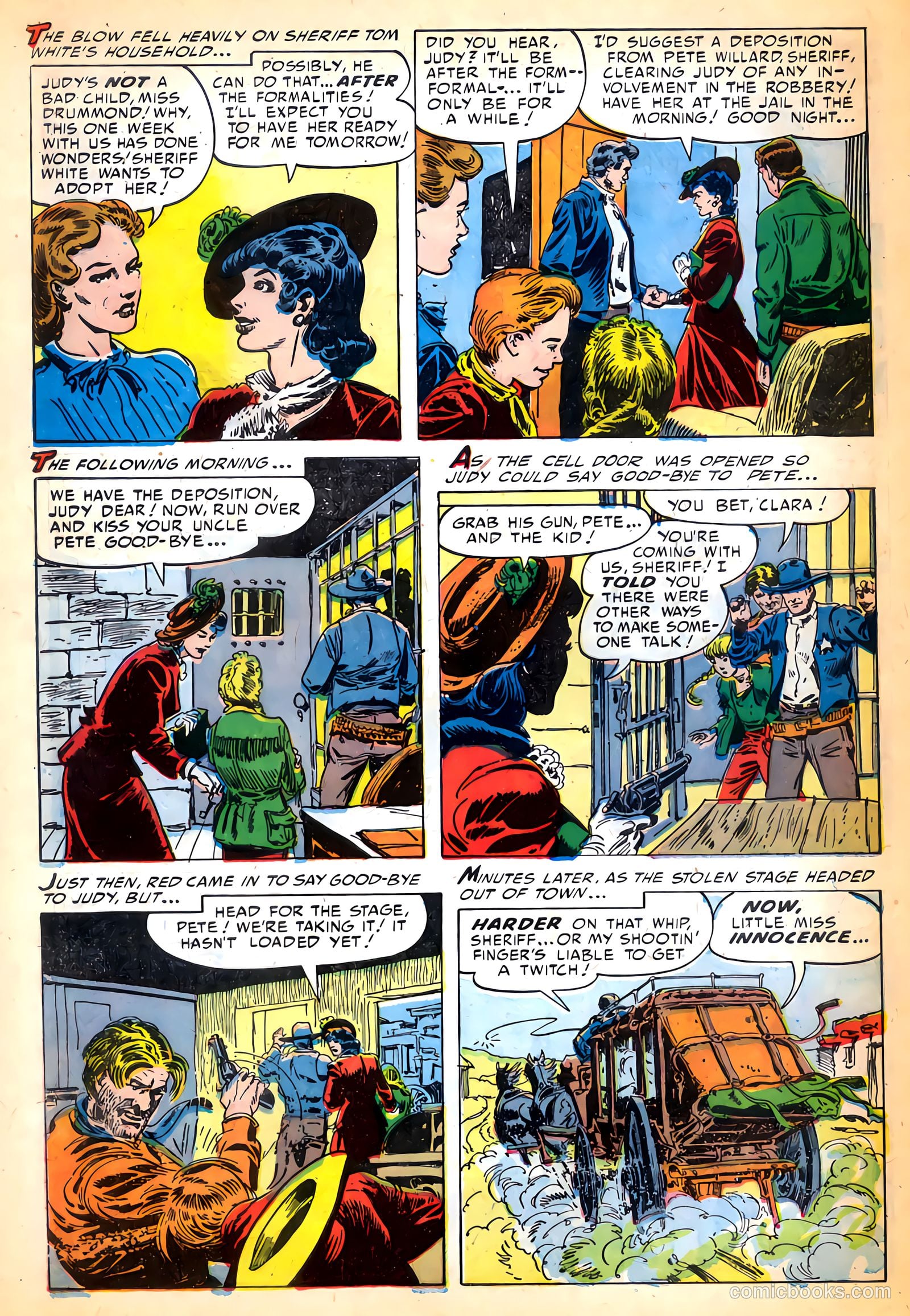 The Hawk #6 (1954) — page 33 of 37