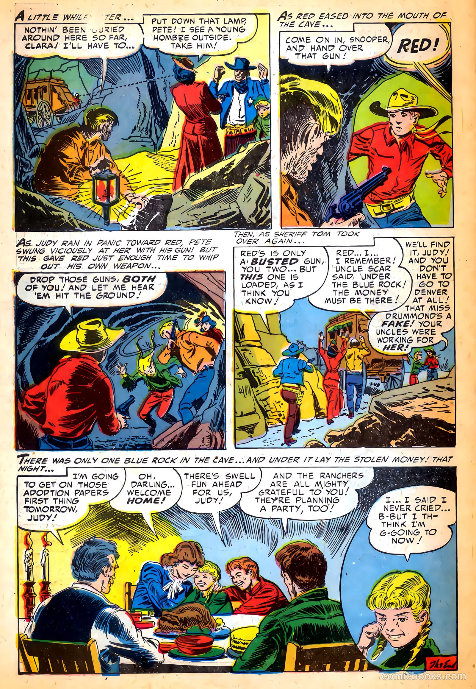 The Hawk #6 (1954) — page 35 of 37