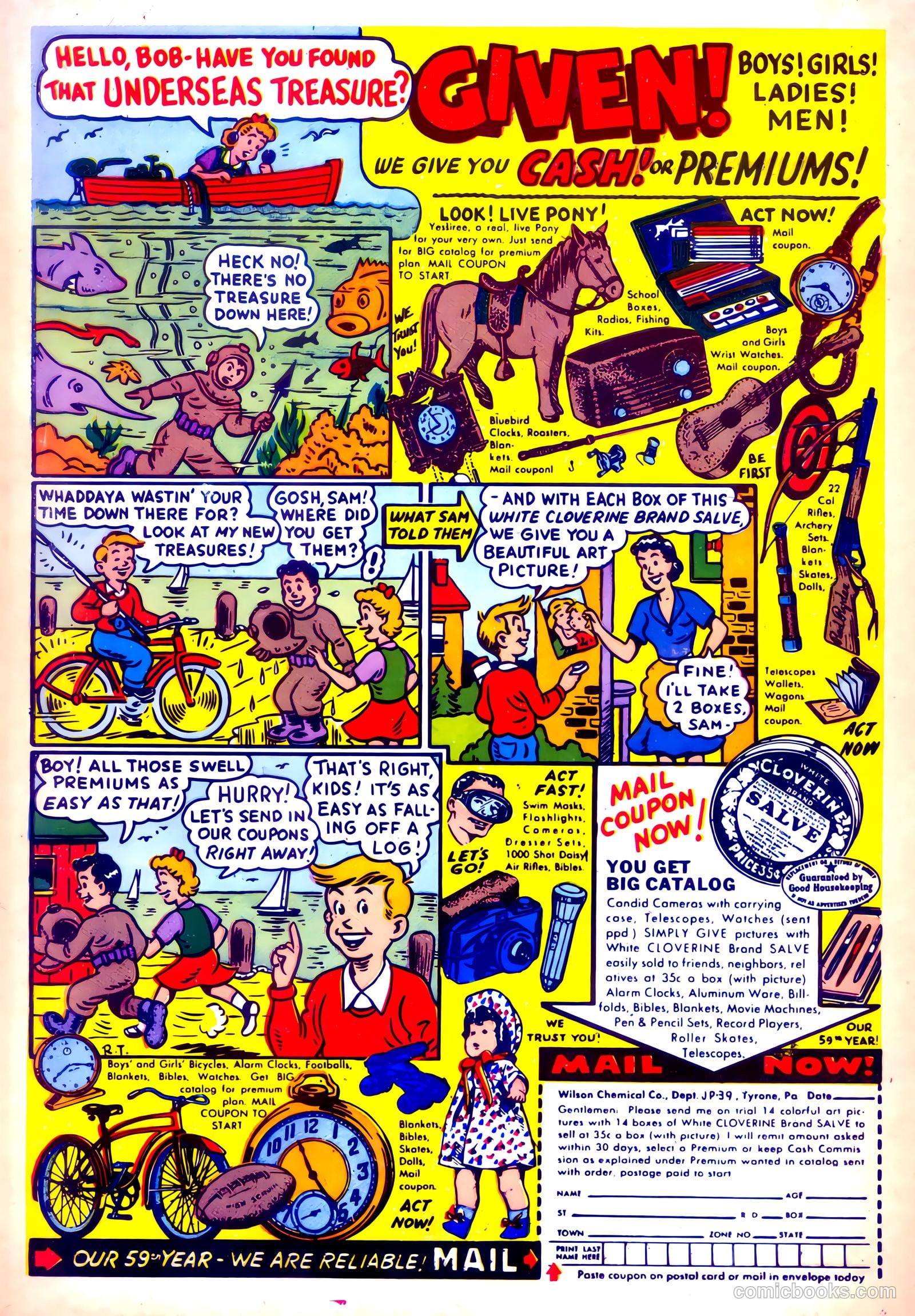 The Hawk #6 (1954) — page 37 of 37