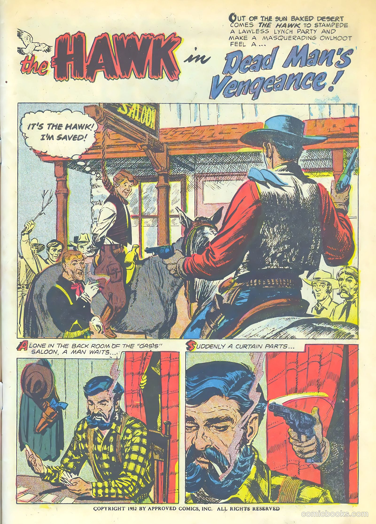 The Hawk #8 (1954) — page 3 of 36