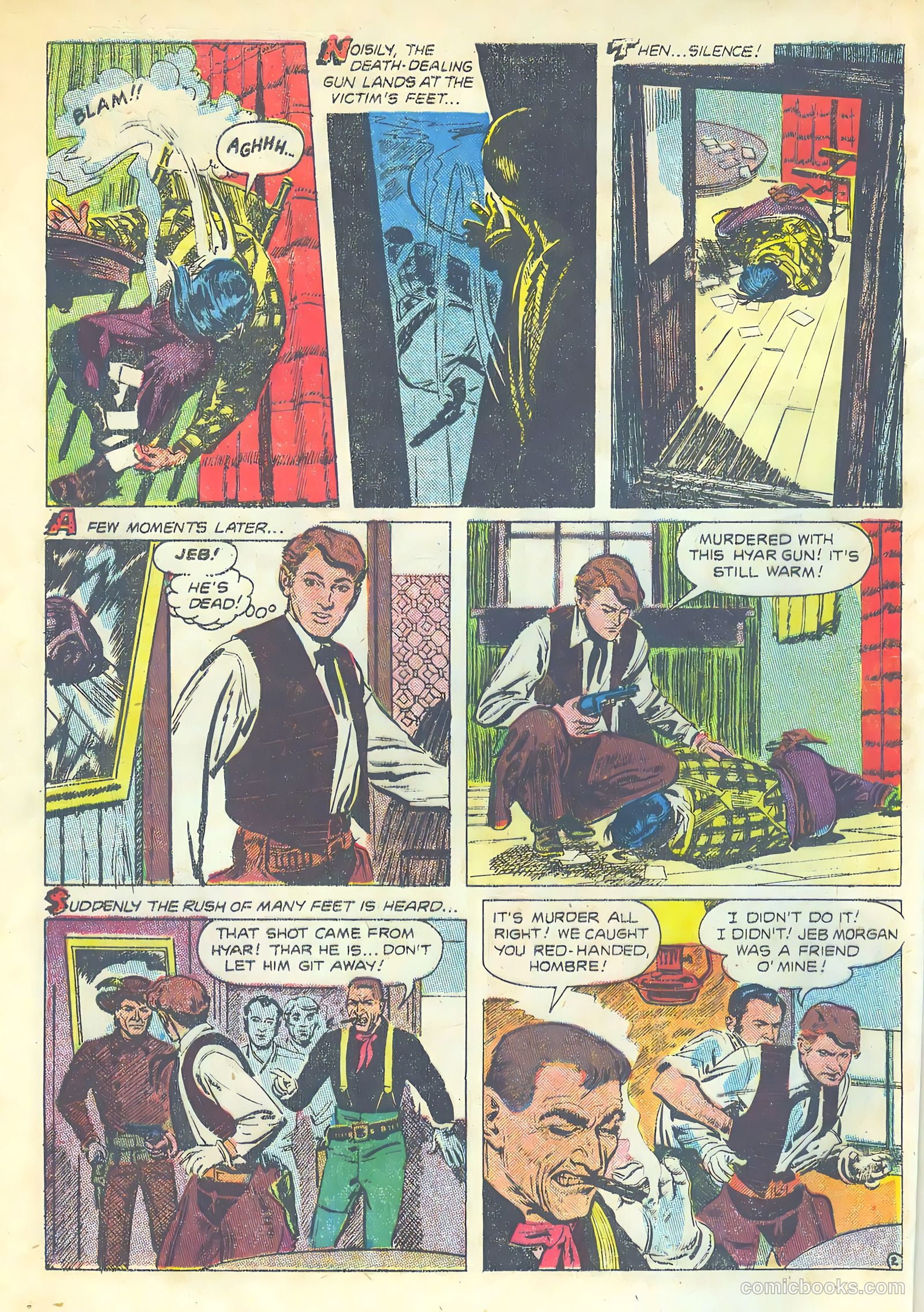 The Hawk #8 (1954) — page 4 of 36