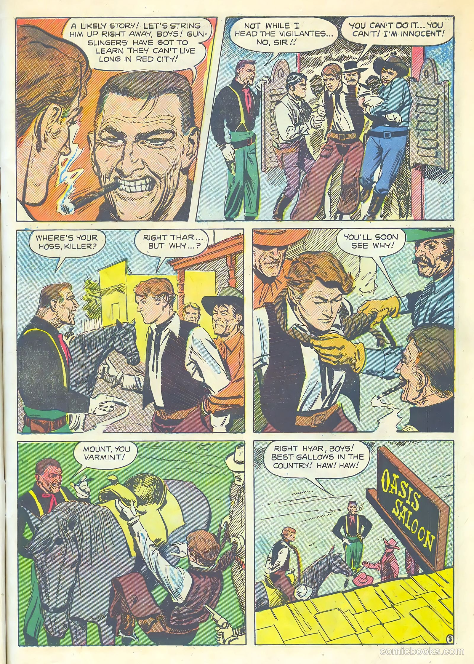 The Hawk #8 (1954) — page 5 of 36