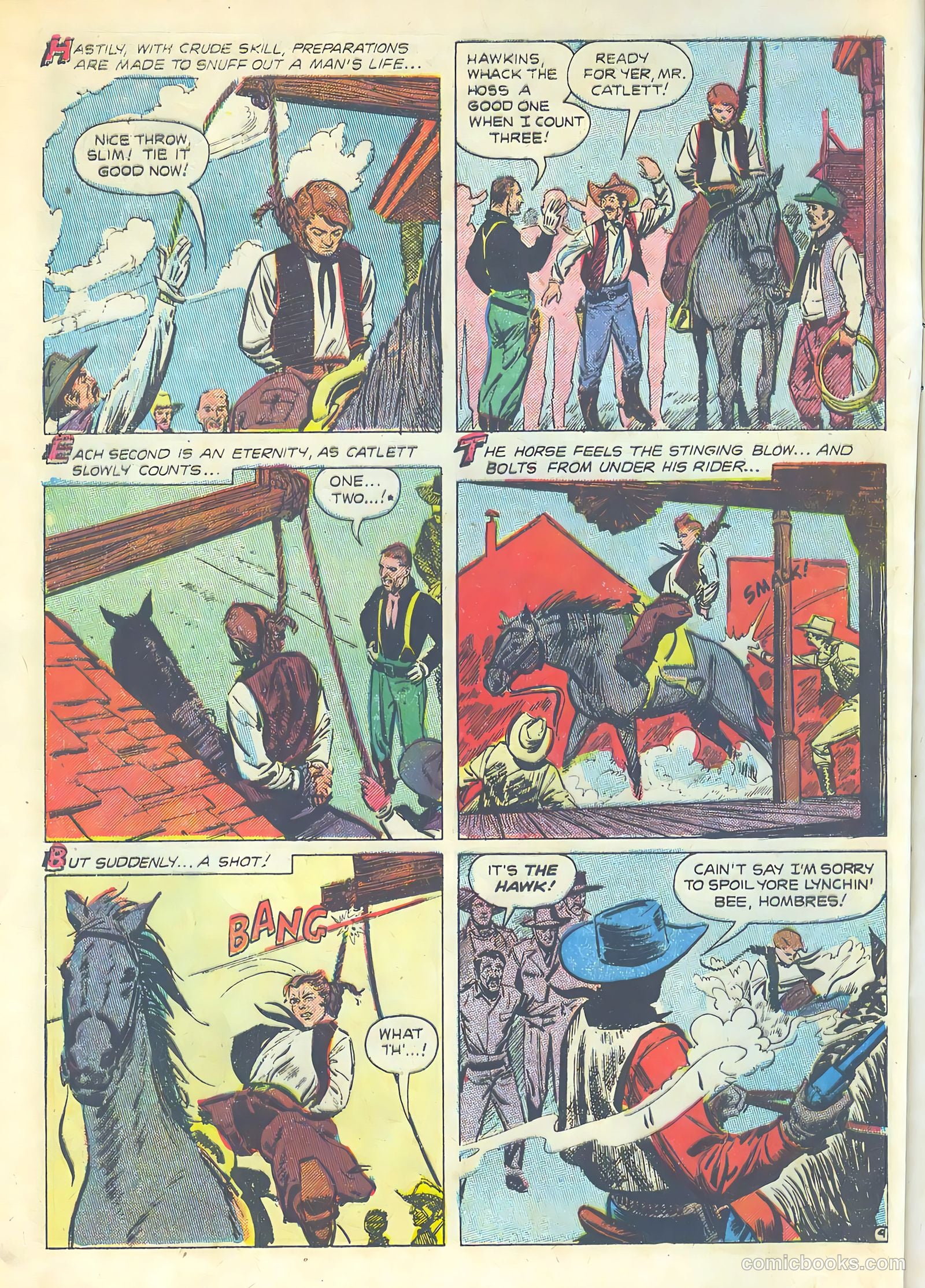 The Hawk #8 (1954) — page 6 of 36