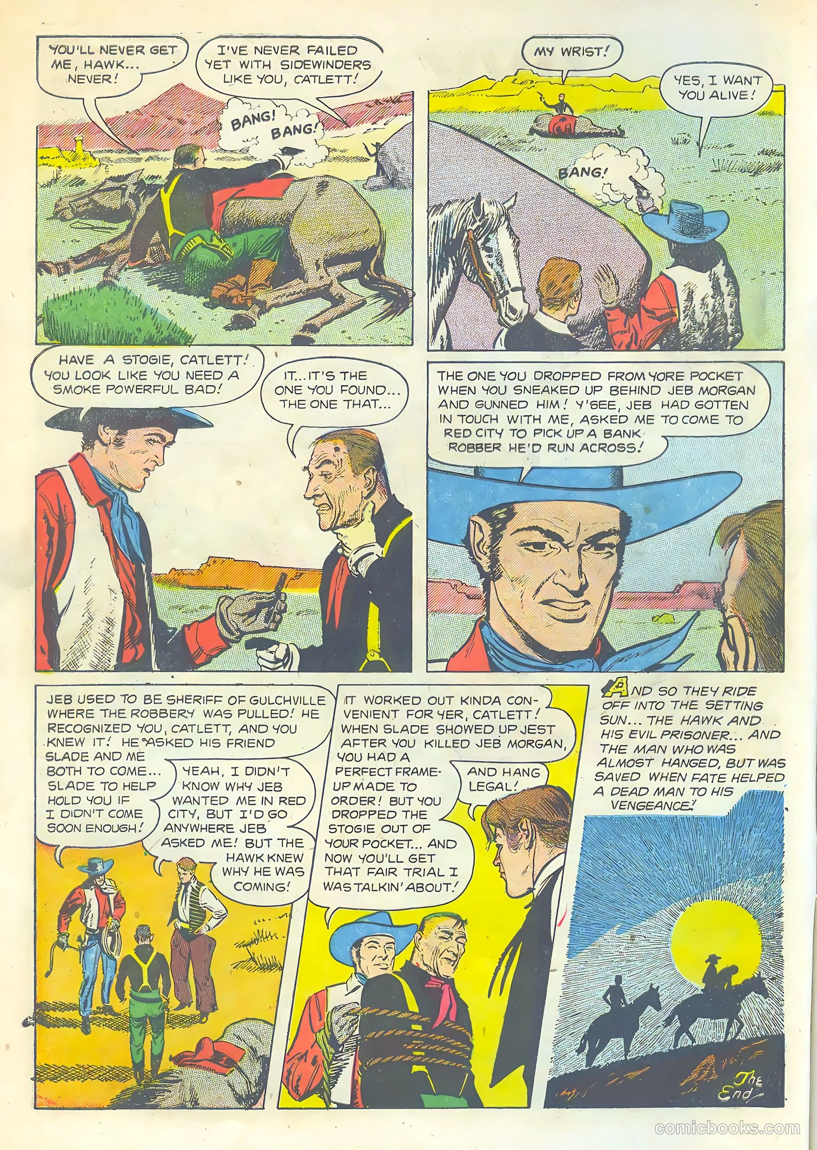 The Hawk #8 (1954) — page 10 of 36