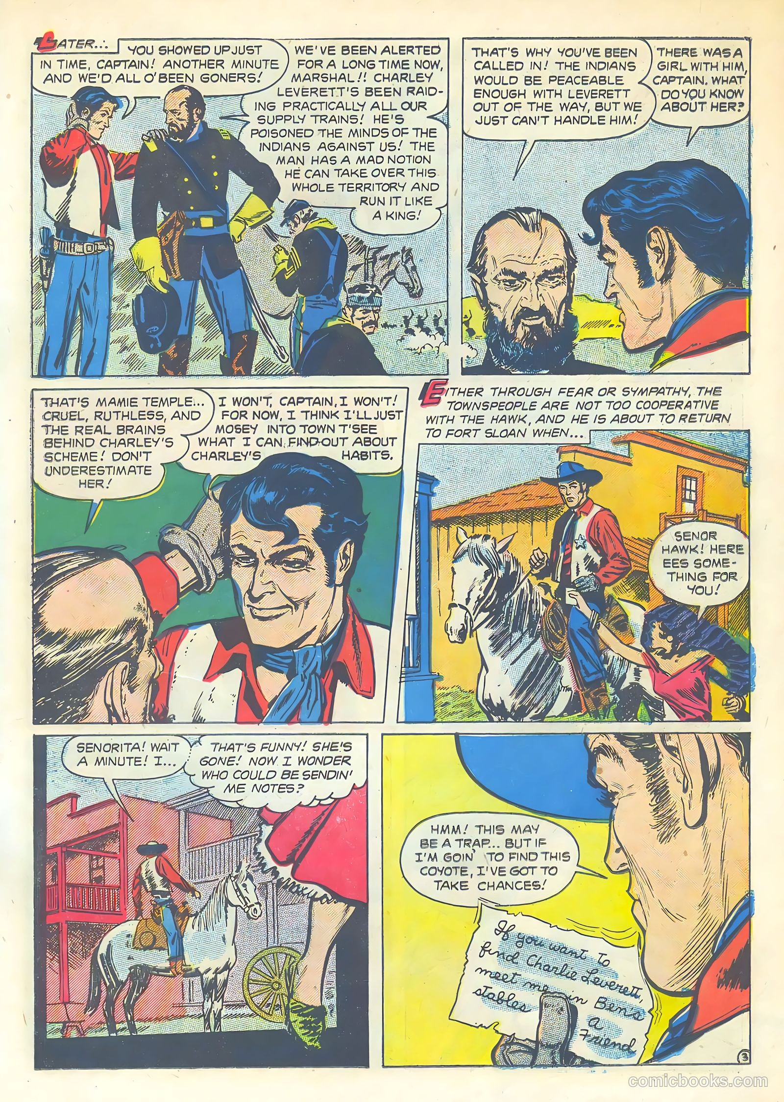 The Hawk #8 (1954) — page 13 of 36