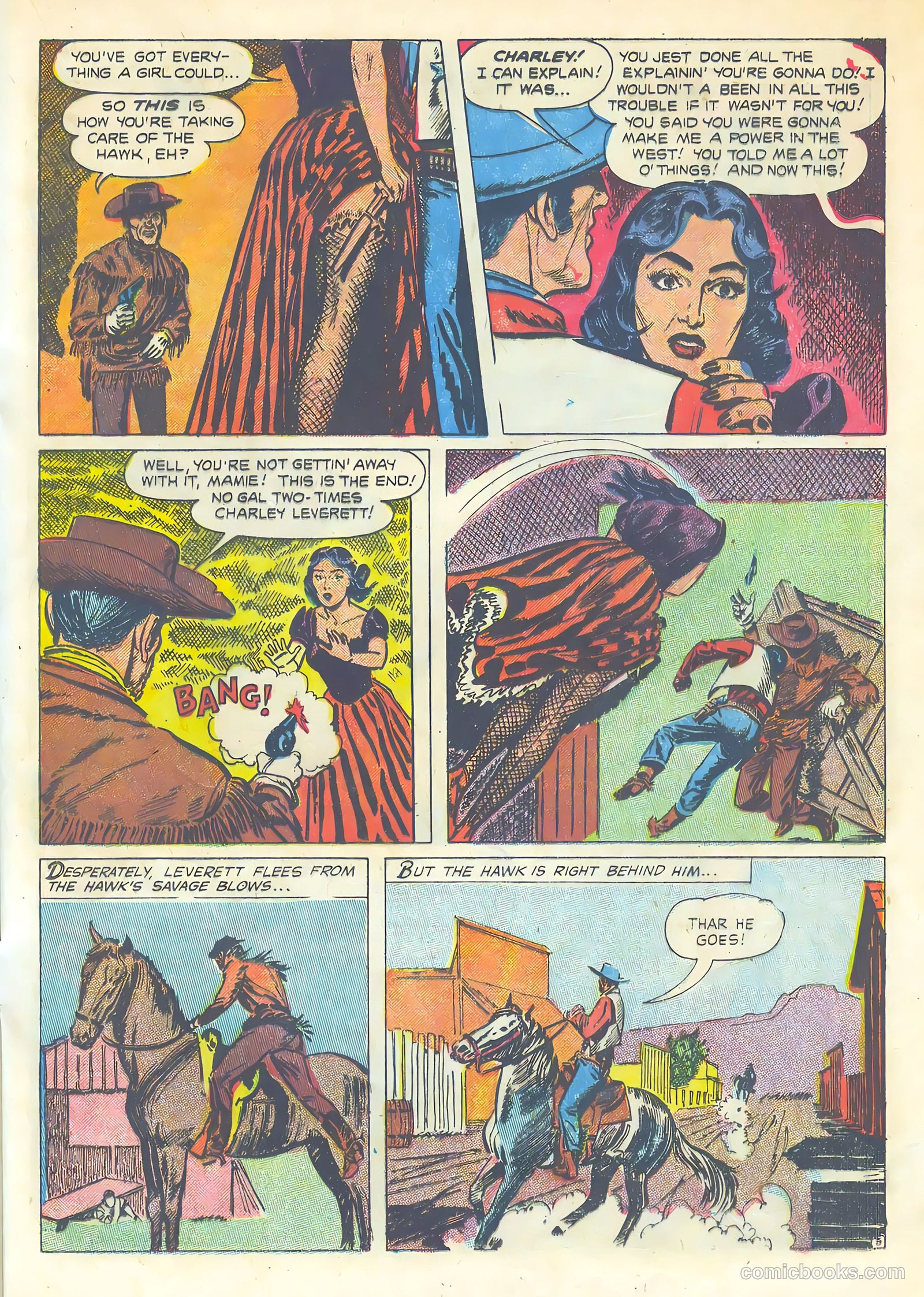 The Hawk #8 (1954) — page 15 of 36