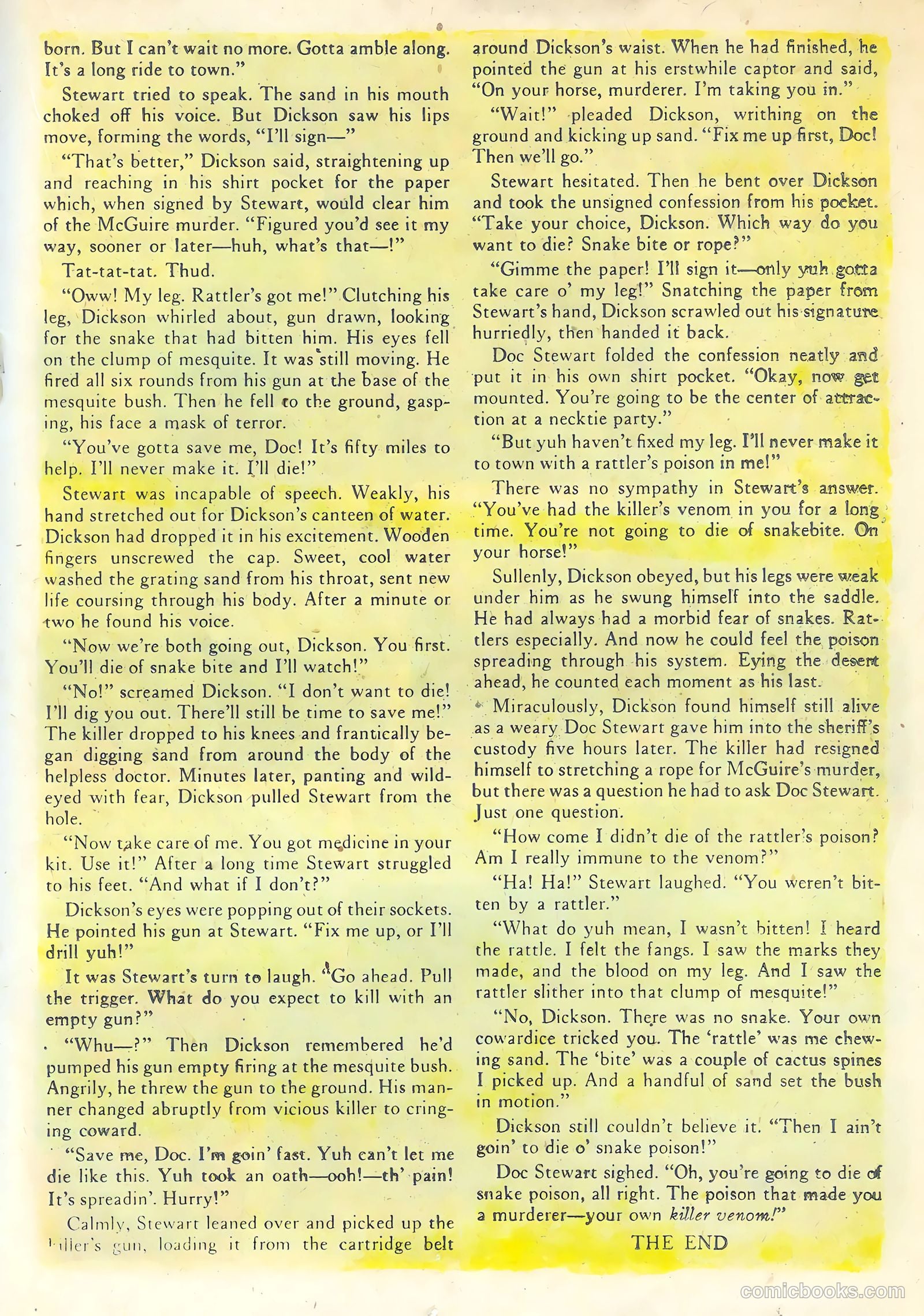 The Hawk #8 (1954) — page 19 of 36