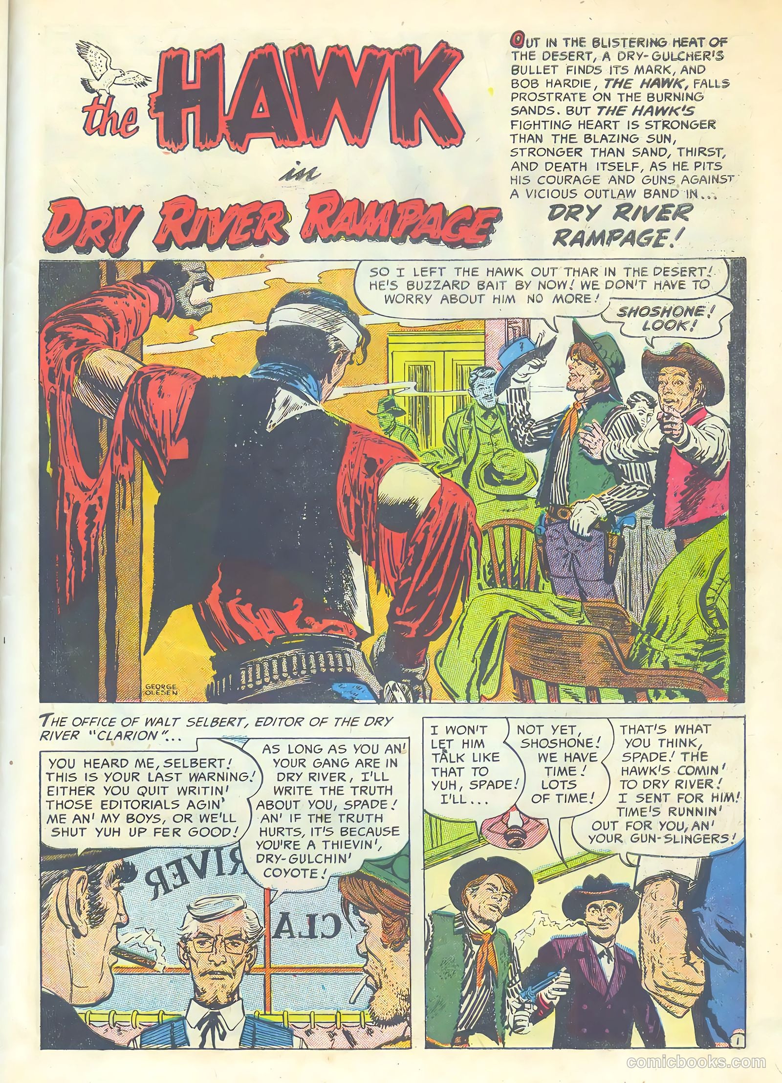 The Hawk #8 (1954) — page 27 of 36