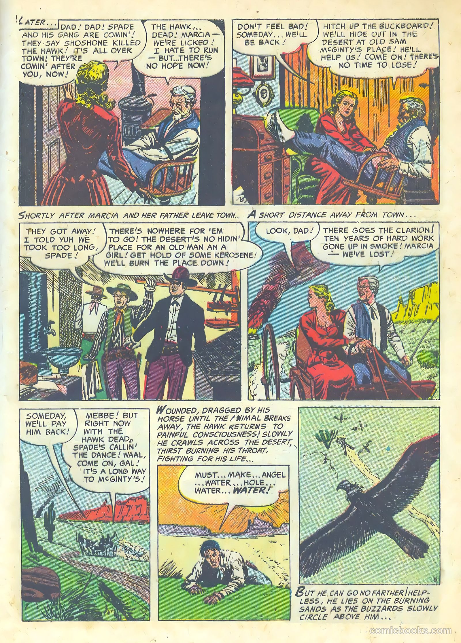 The Hawk #8 (1954) — page 31 of 36