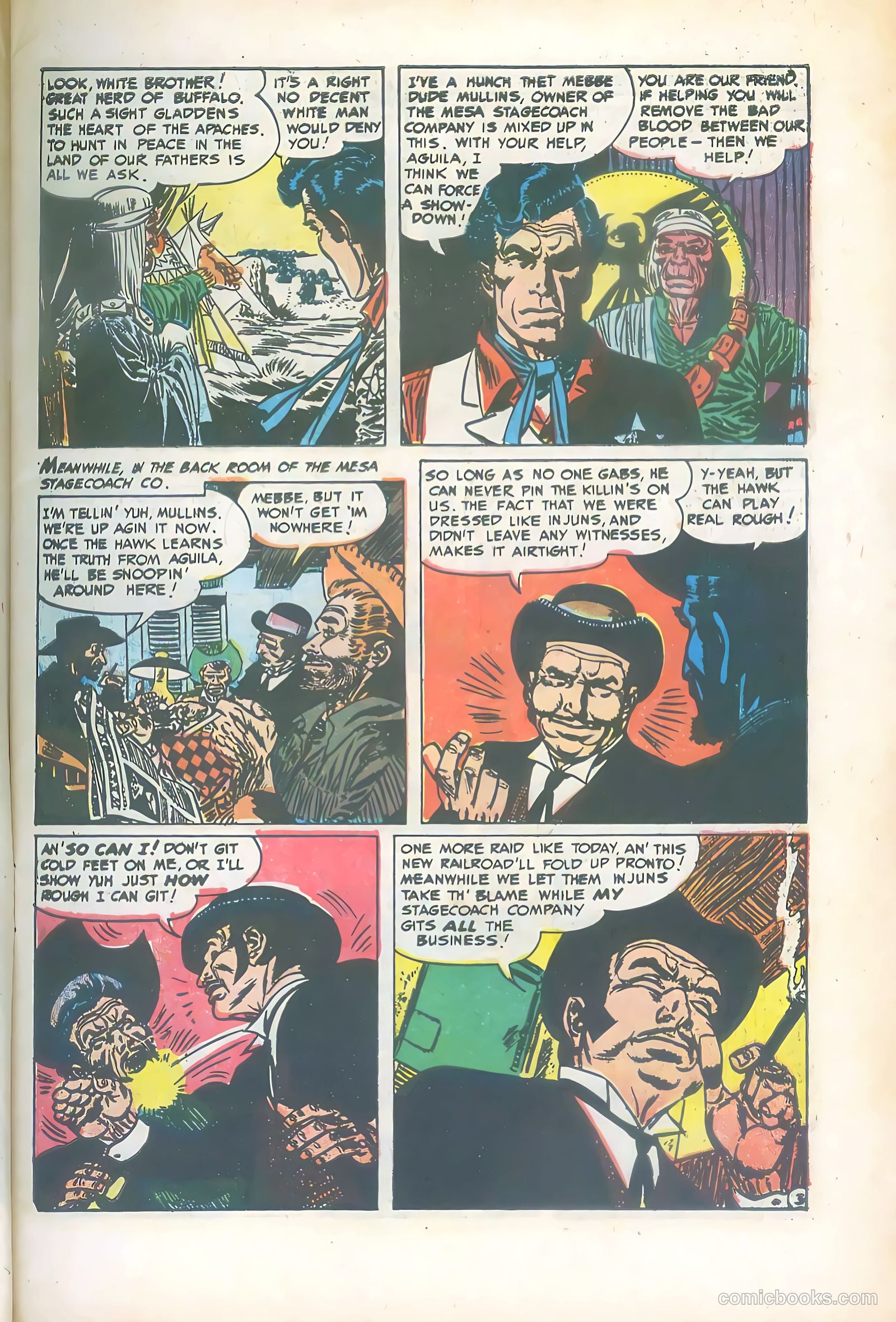 The Hawk #9 (1954) — page 5 of 36