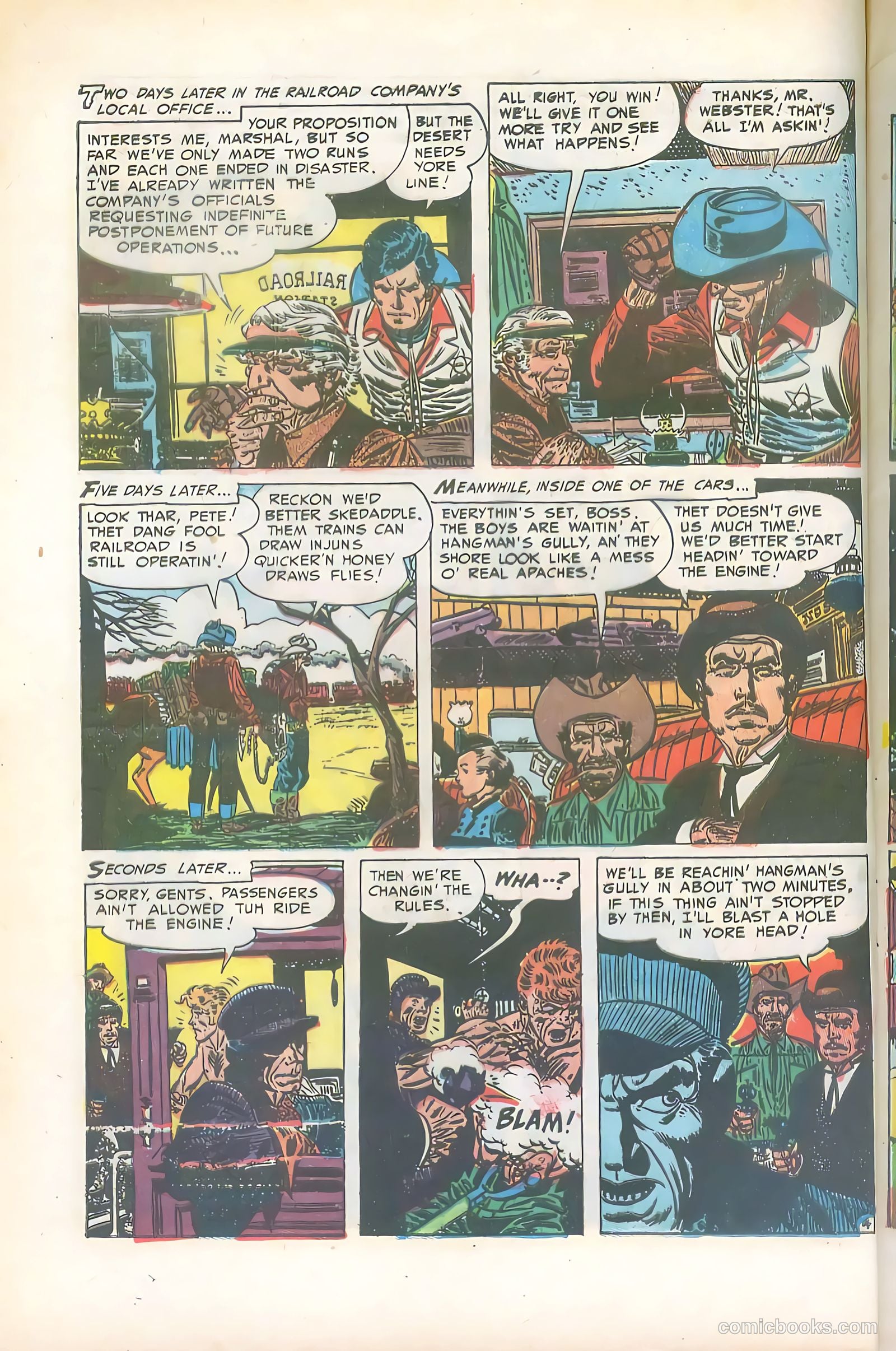 The Hawk #9 (1954) — page 6 of 36