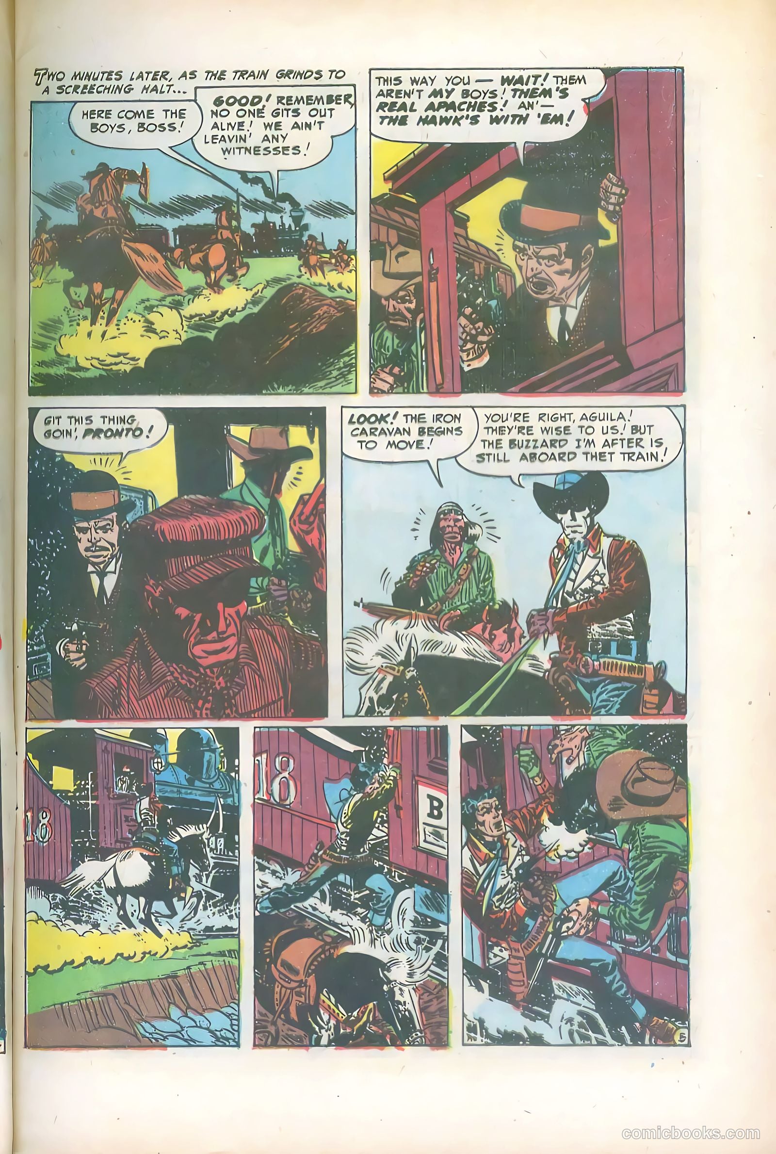 The Hawk #9 (1954) — page 7 of 36
