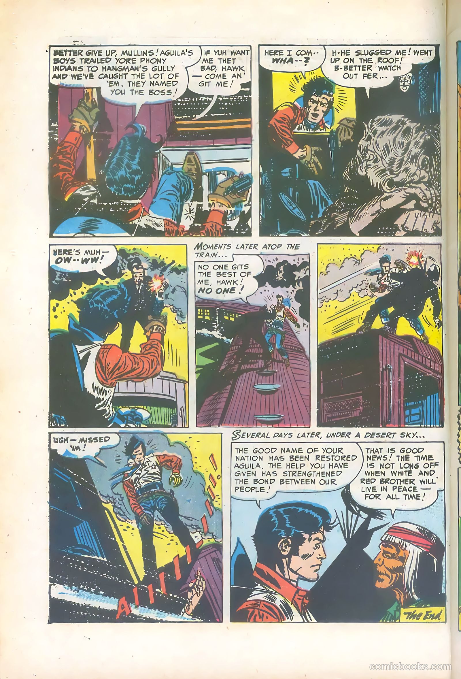 The Hawk #9 (1954) — page 8 of 36
