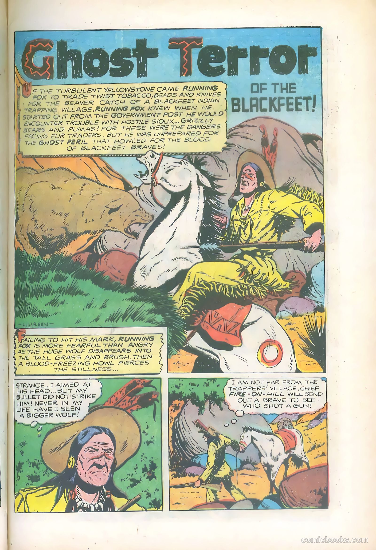 The Hawk #9 (1954) — page 9 of 36