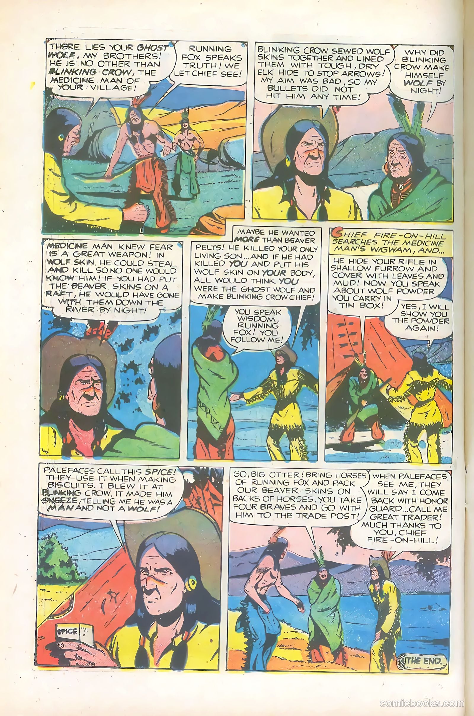The Hawk #9 (1954) — page 16 of 36