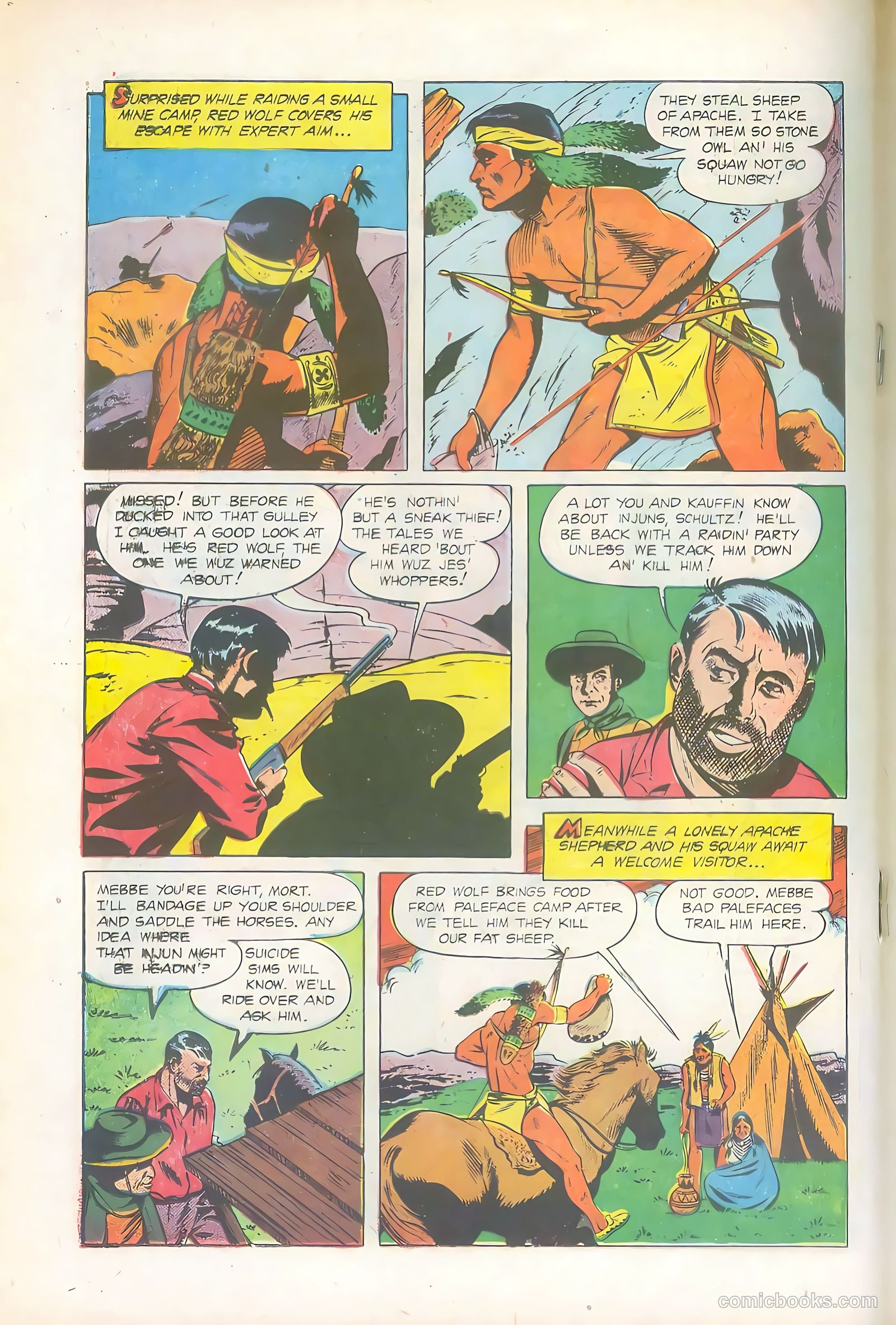 The Hawk #9 (1954) — page 18 of 36