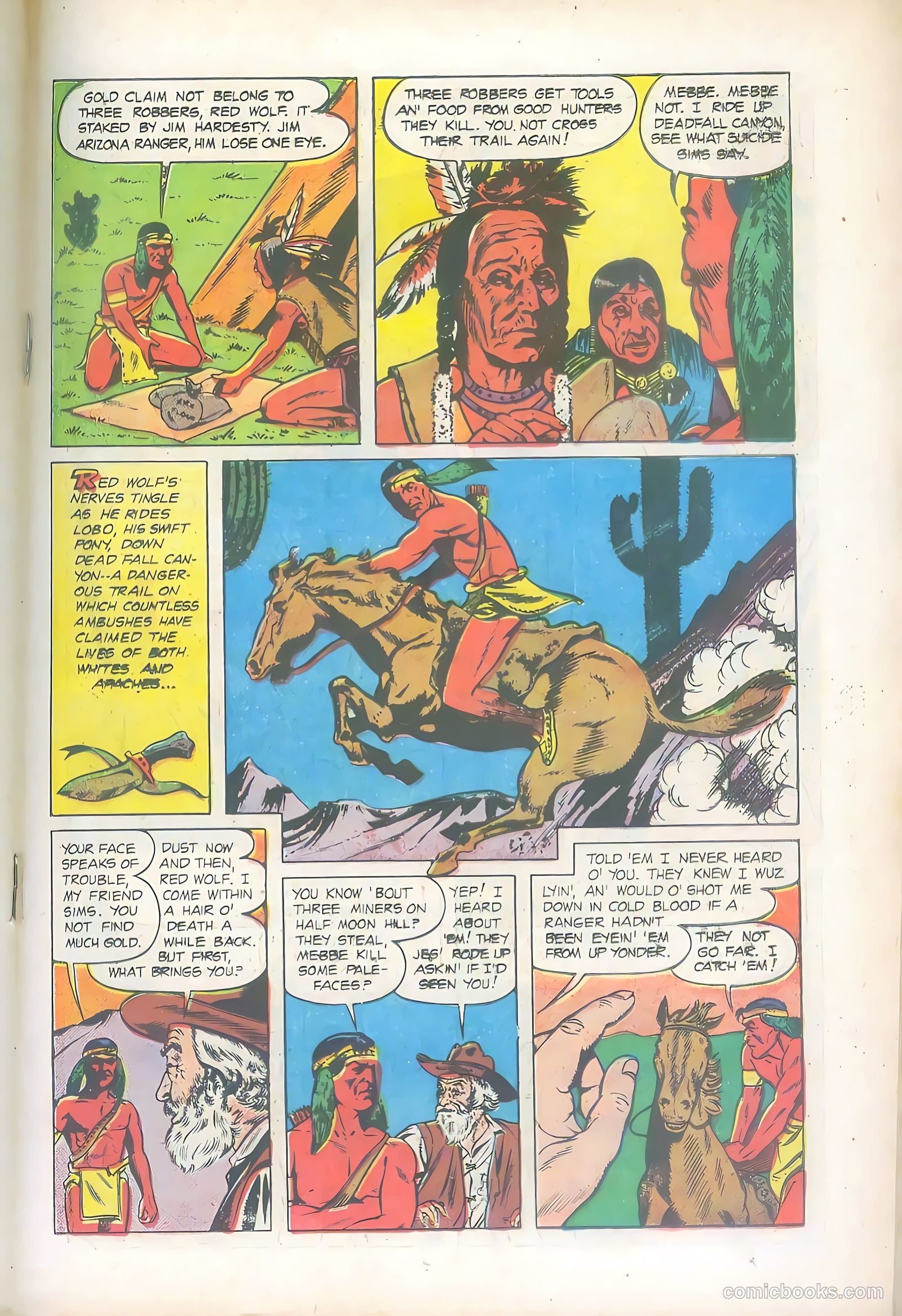 The Hawk #9 (1954) — page 19 of 36