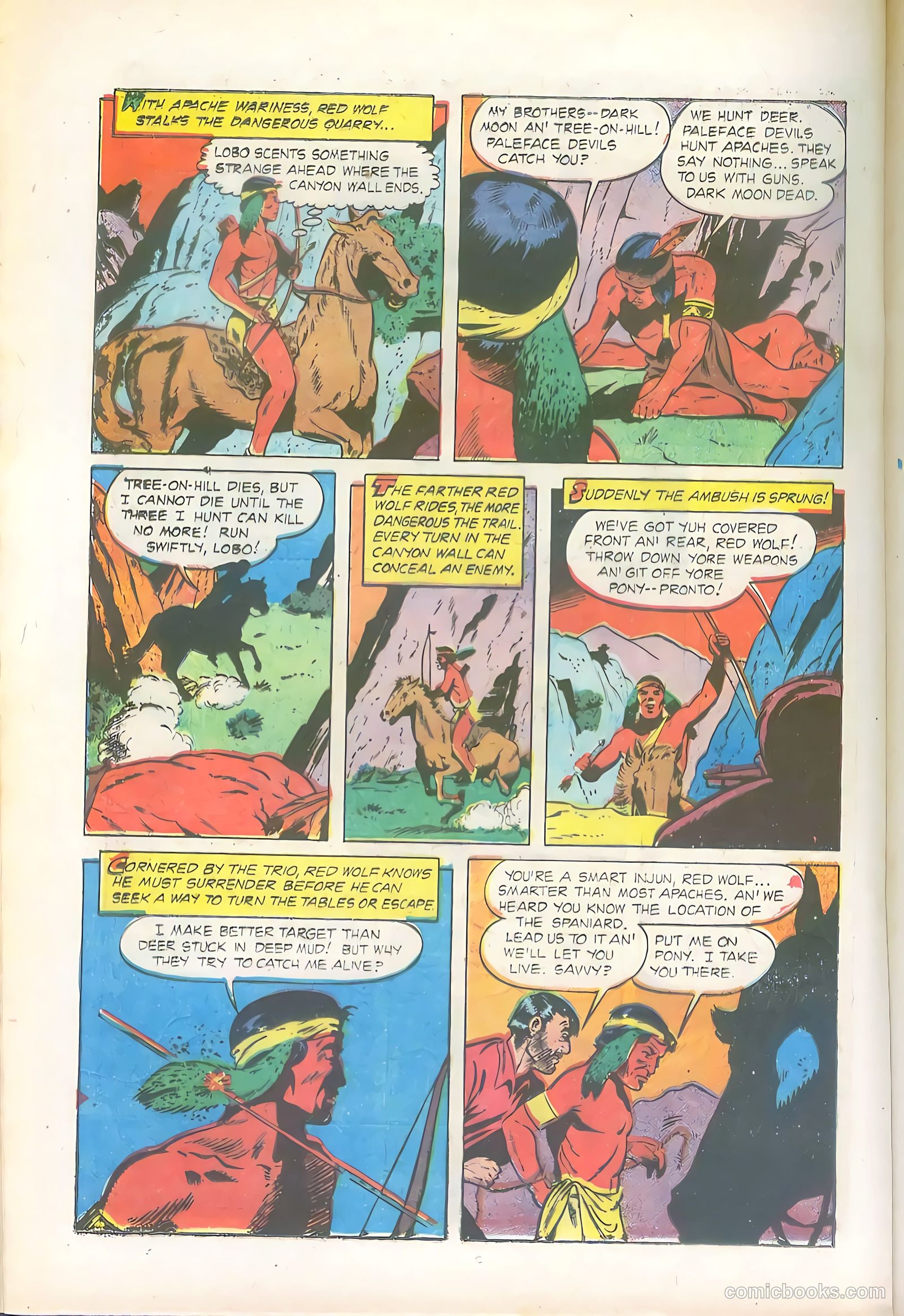 The Hawk #9 (1954) — page 20 of 36