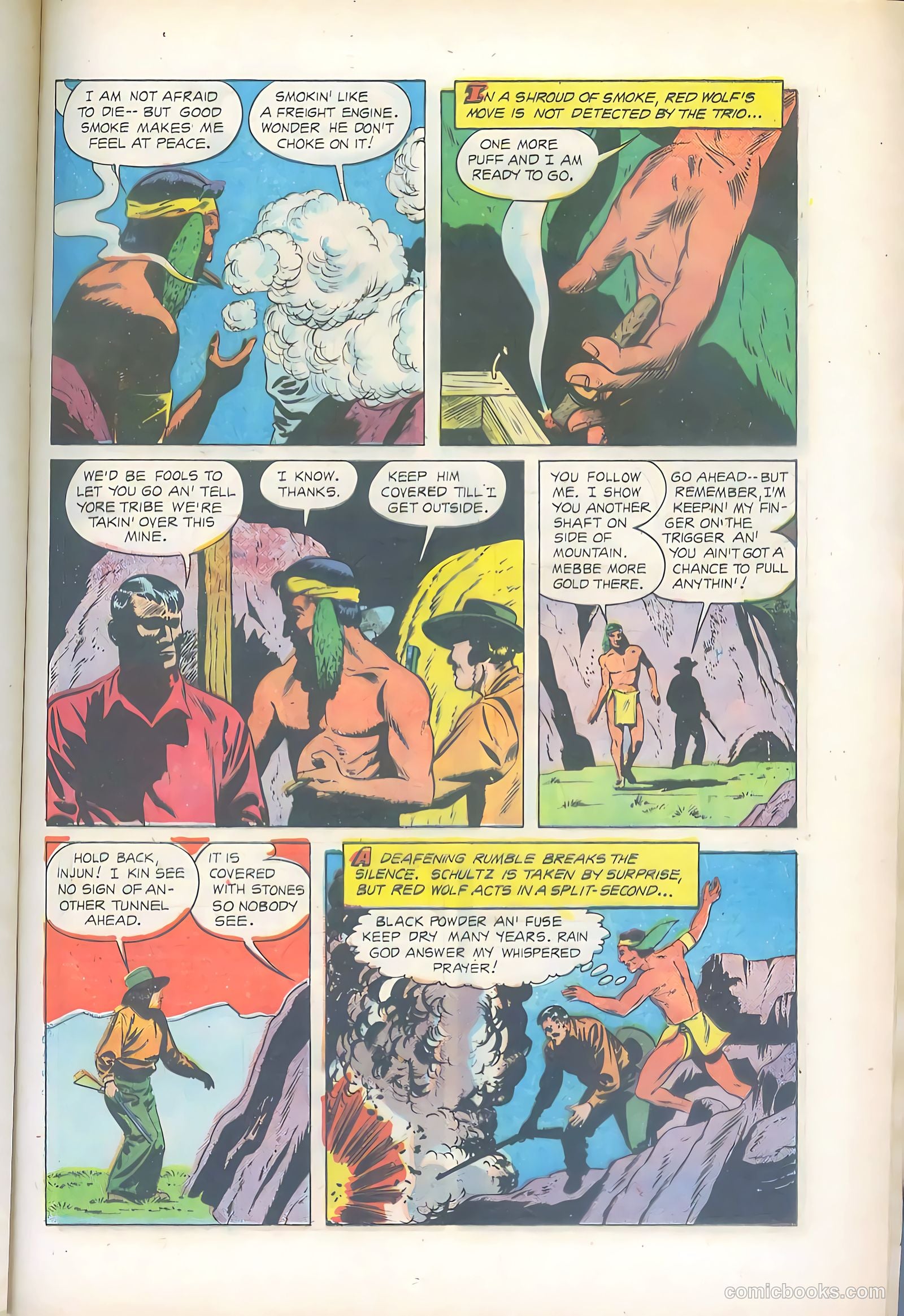 The Hawk #9 (1954) — page 23 of 36