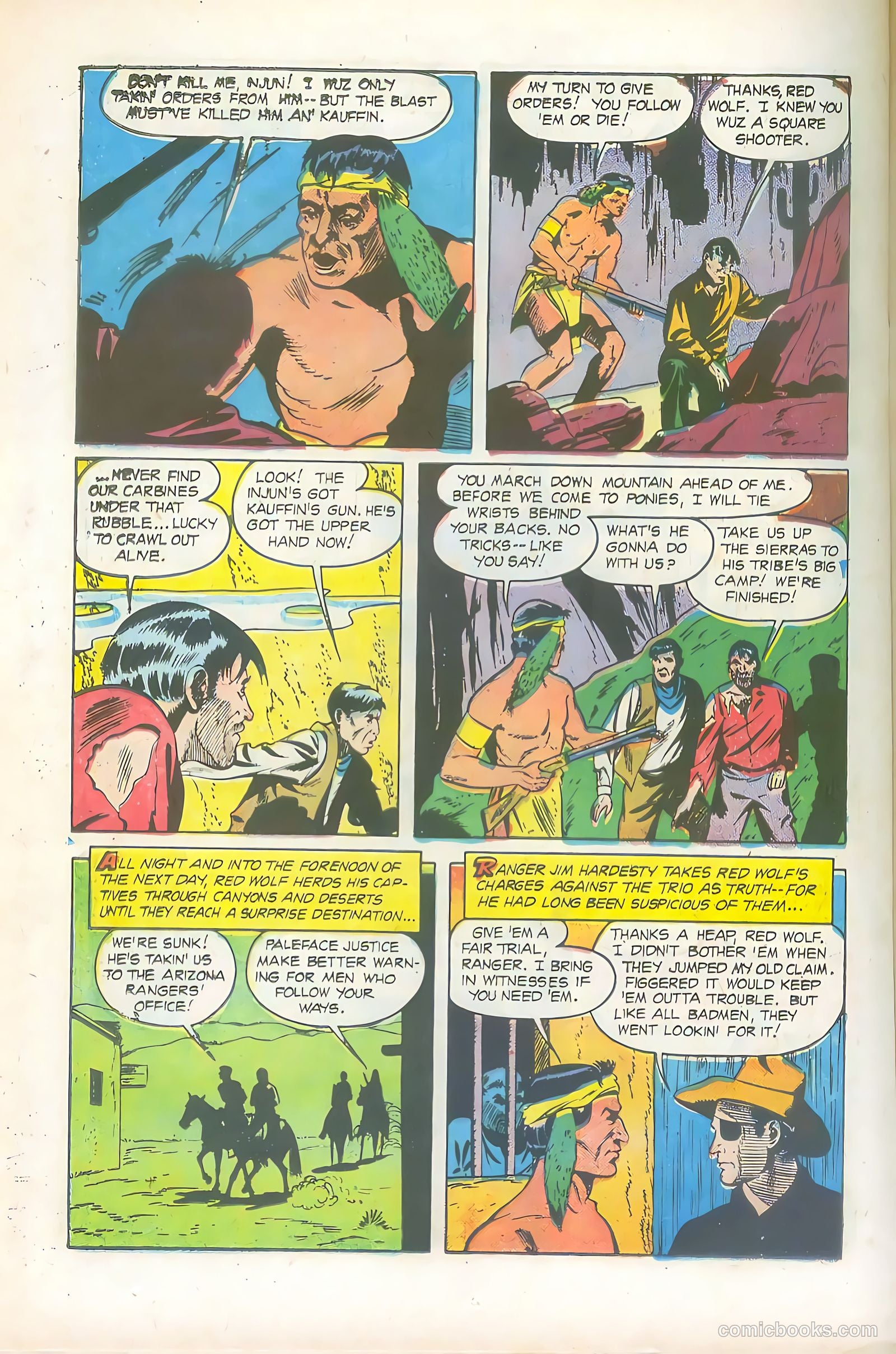 The Hawk #9 (1954) — page 24 of 36