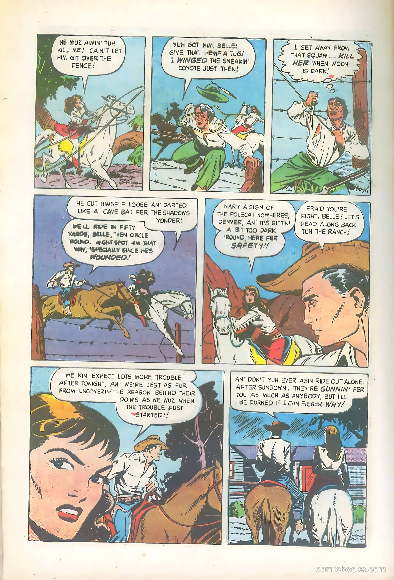 The Hawk #9 (1954) — page 28 of 36