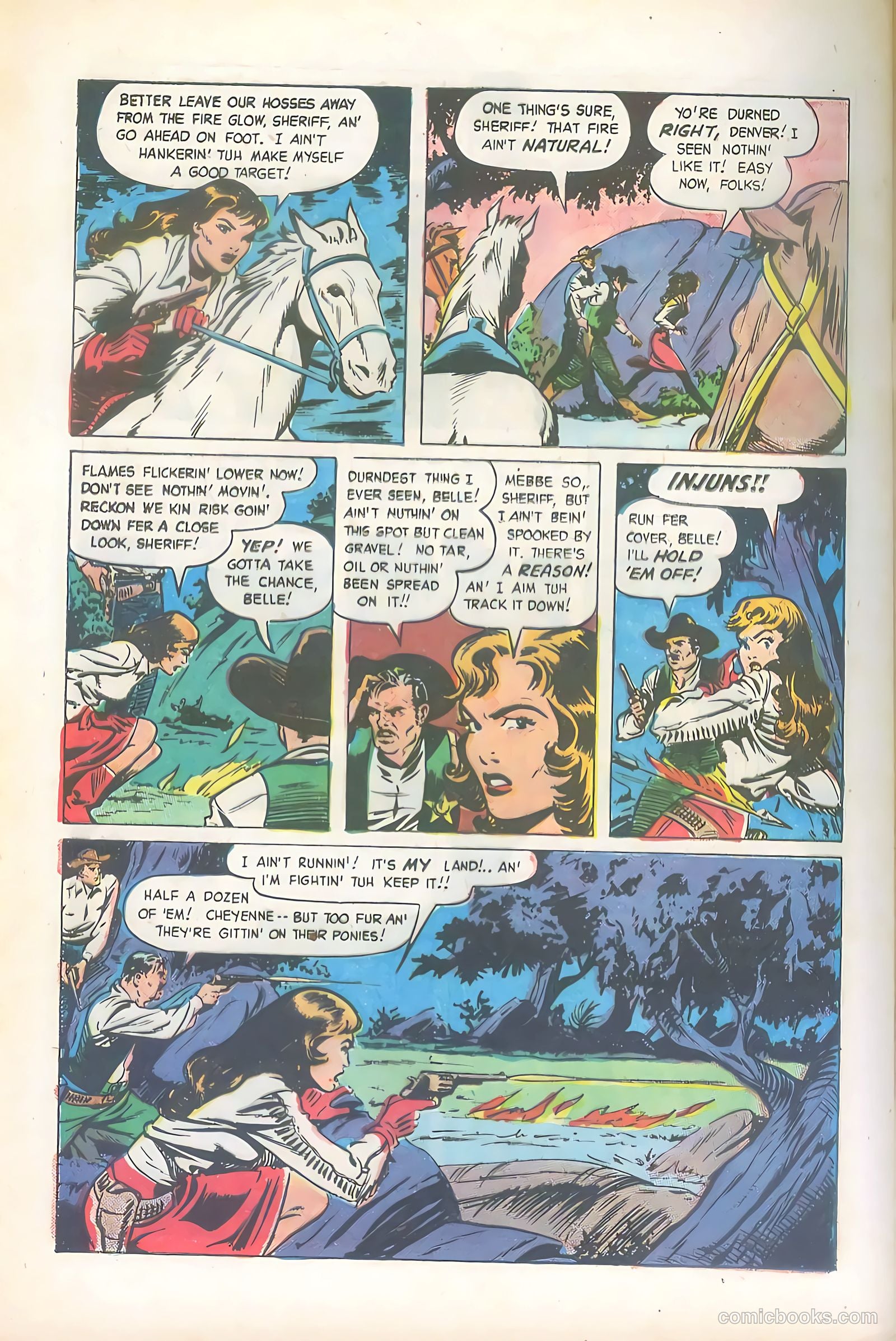 The Hawk #9 (1954) — page 30 of 36