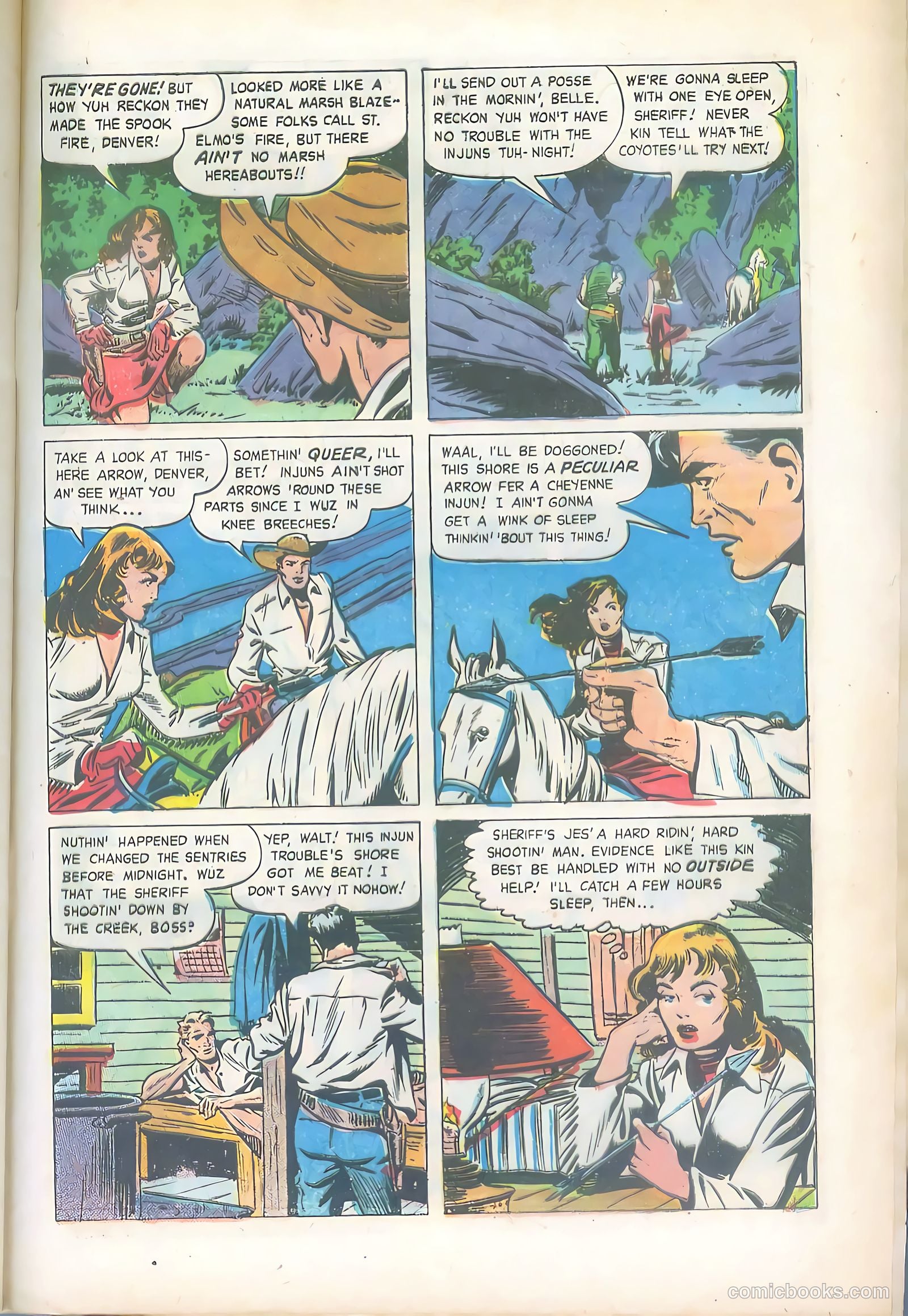 The Hawk #9 (1954) — page 31 of 36