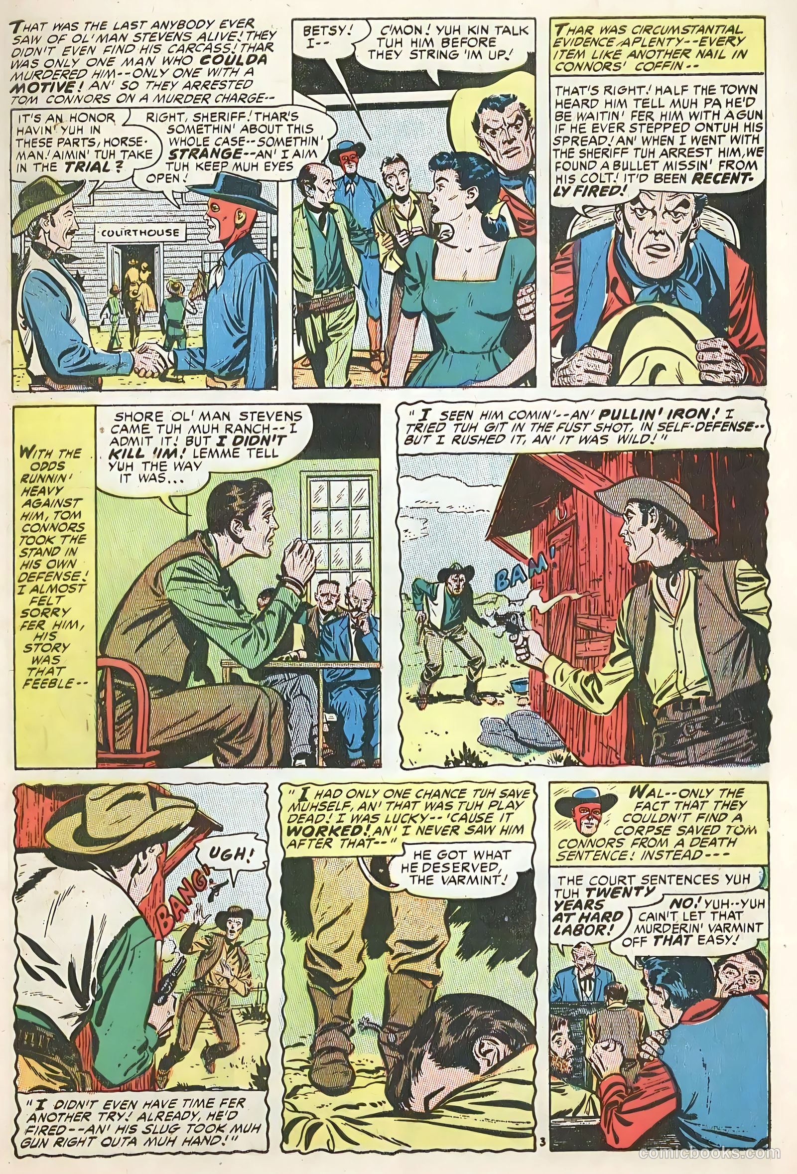 The Hooded Horseman #18 (1954) — page 5 of 36