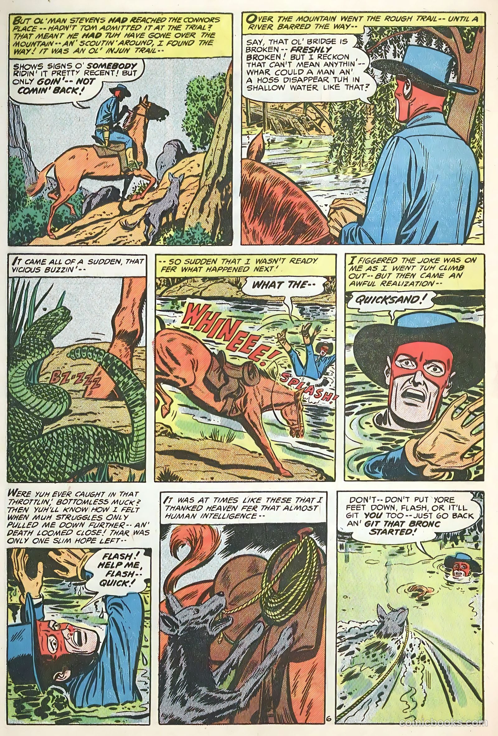 The Hooded Horseman #18 (1954) — page 8 of 36