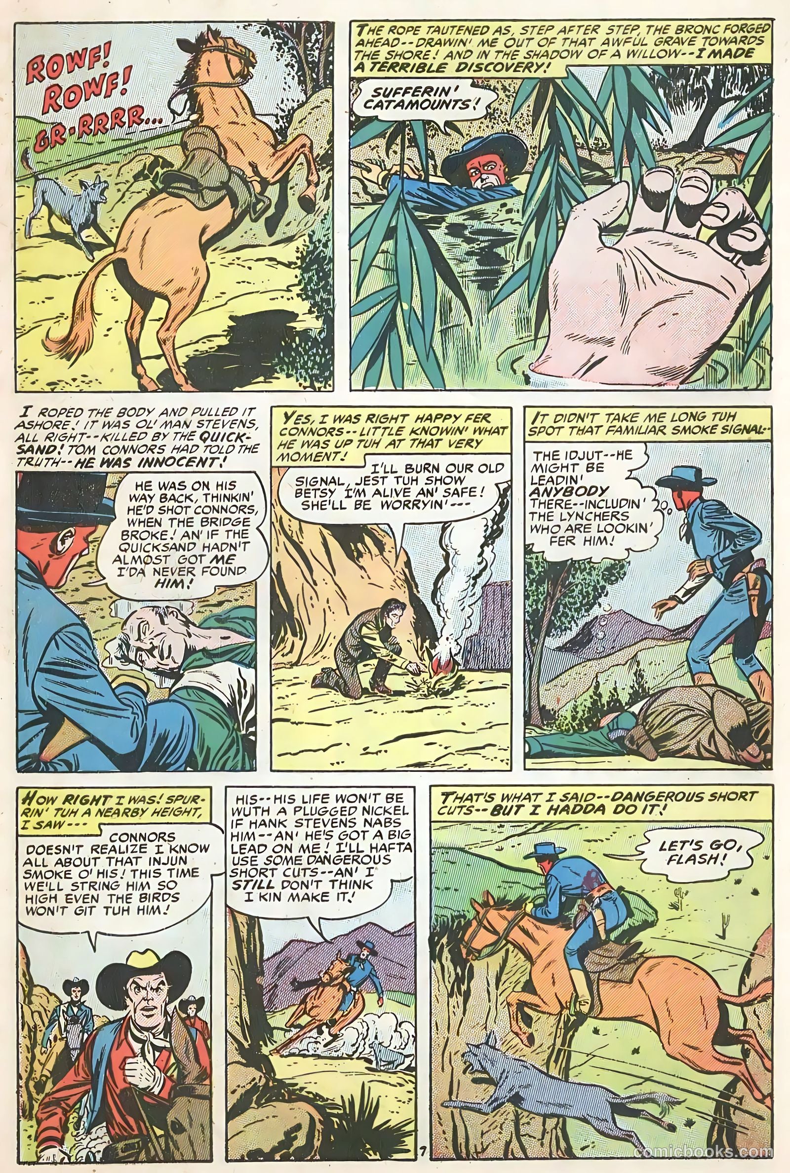 The Hooded Horseman #18 (1954) — page 9 of 36