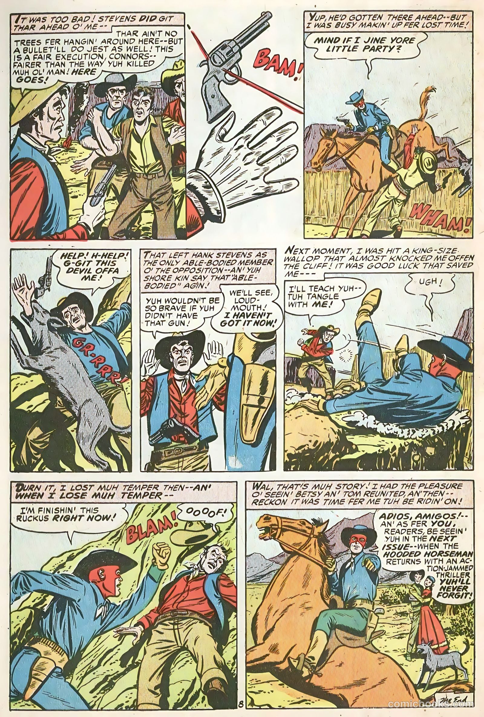 The Hooded Horseman #18 (1954) — page 10 of 36