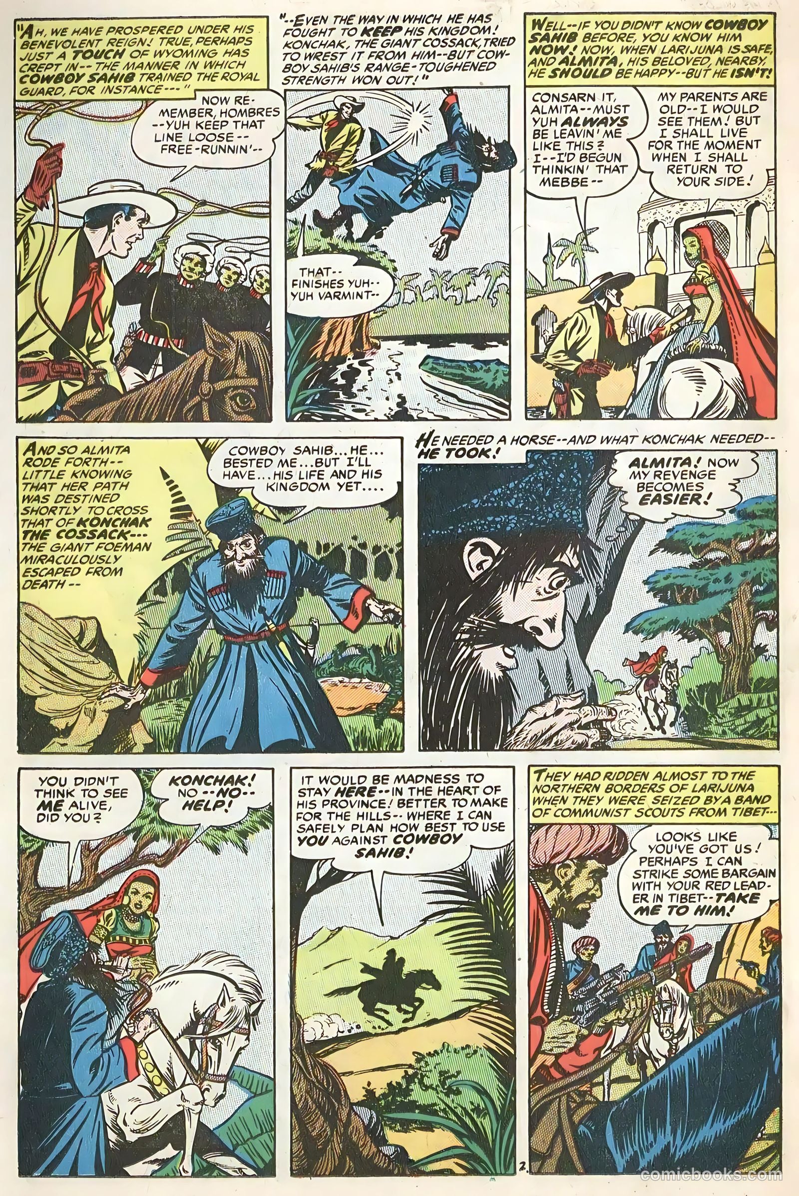 The Hooded Horseman #18 (1954) — page 14 of 36
