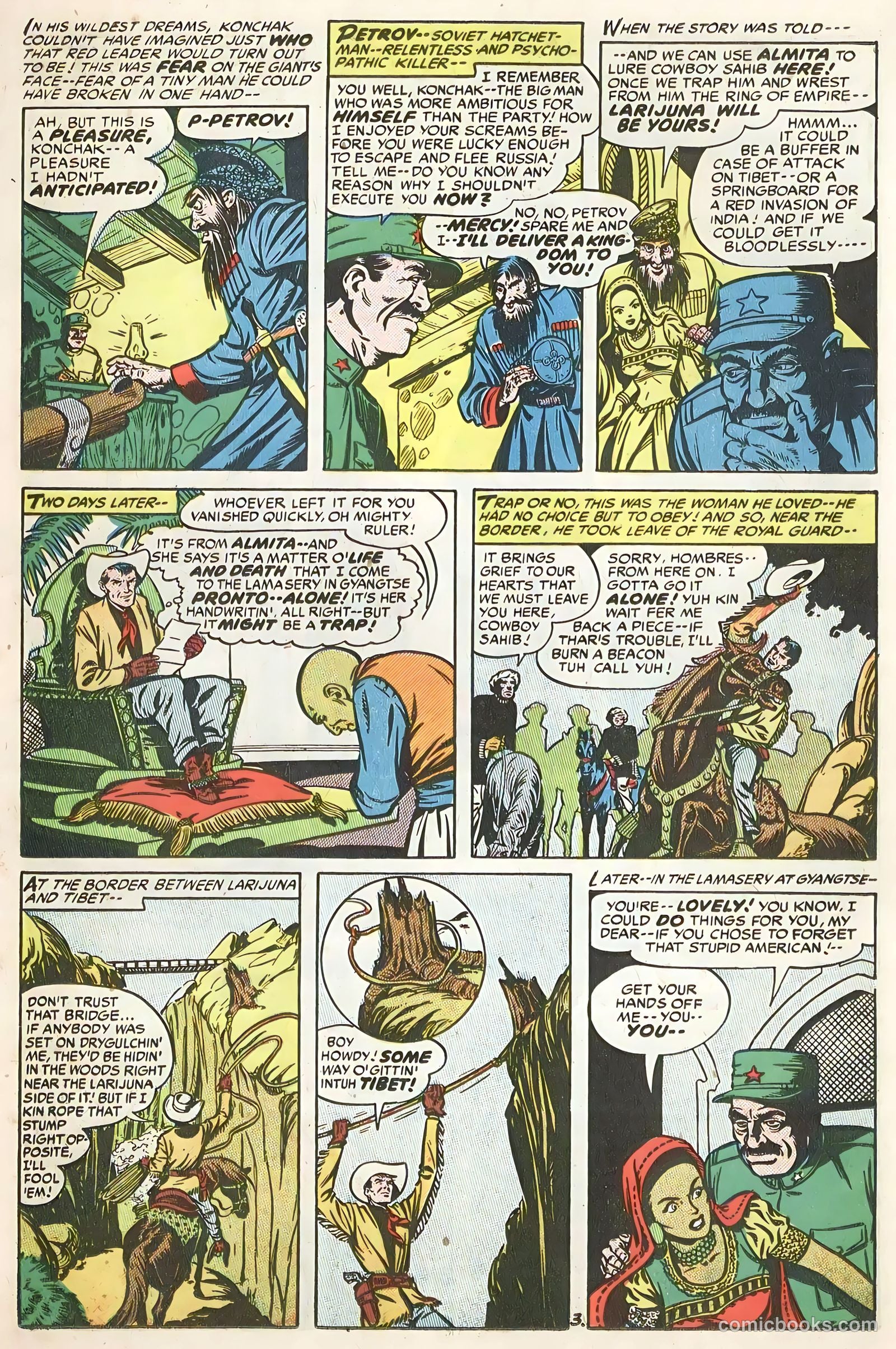 The Hooded Horseman #18 (1954) — page 15 of 36